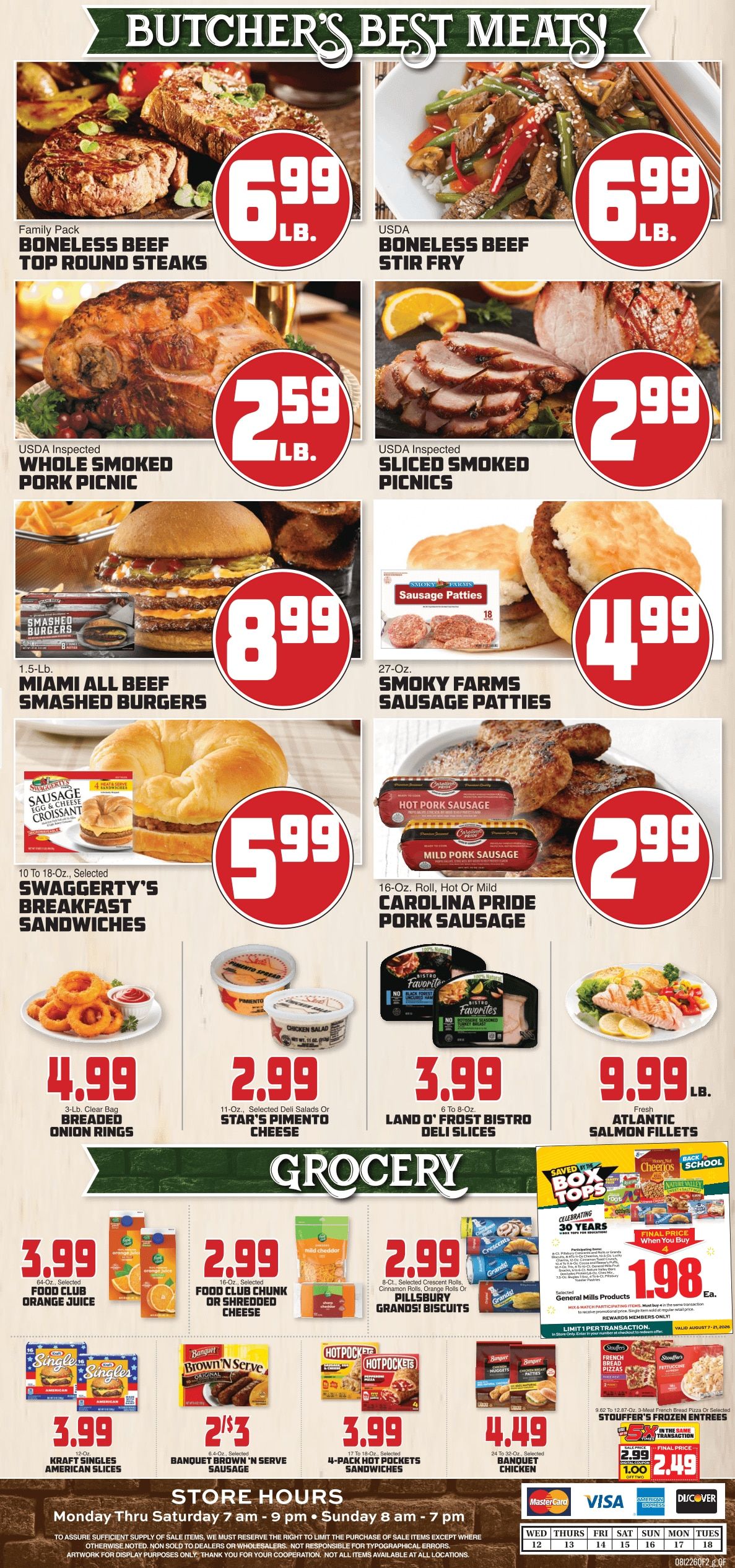 Quality Foods Weekly Ad August 12 - 18, 2026