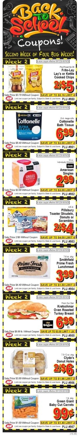 St. Joseph IGA Weekly Ad August 12 - 18, 2026
