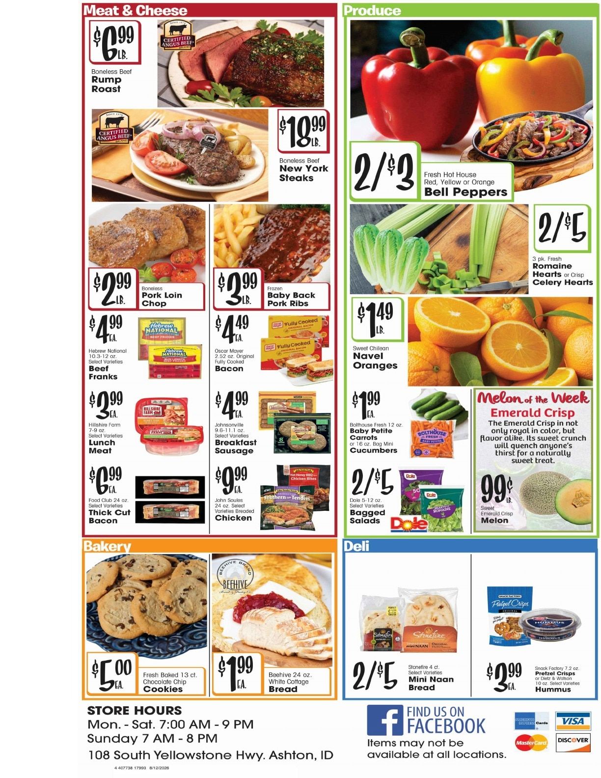Dave's Jubilee Weekly Ad August 12 - 18, 2026