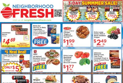Neighborhood Fresh Weekly Ad August 12 - 18, 2026