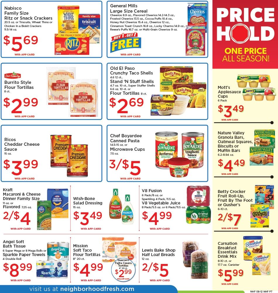 Neighborhood Fresh Weekly Ad August 12 - 18, 2026