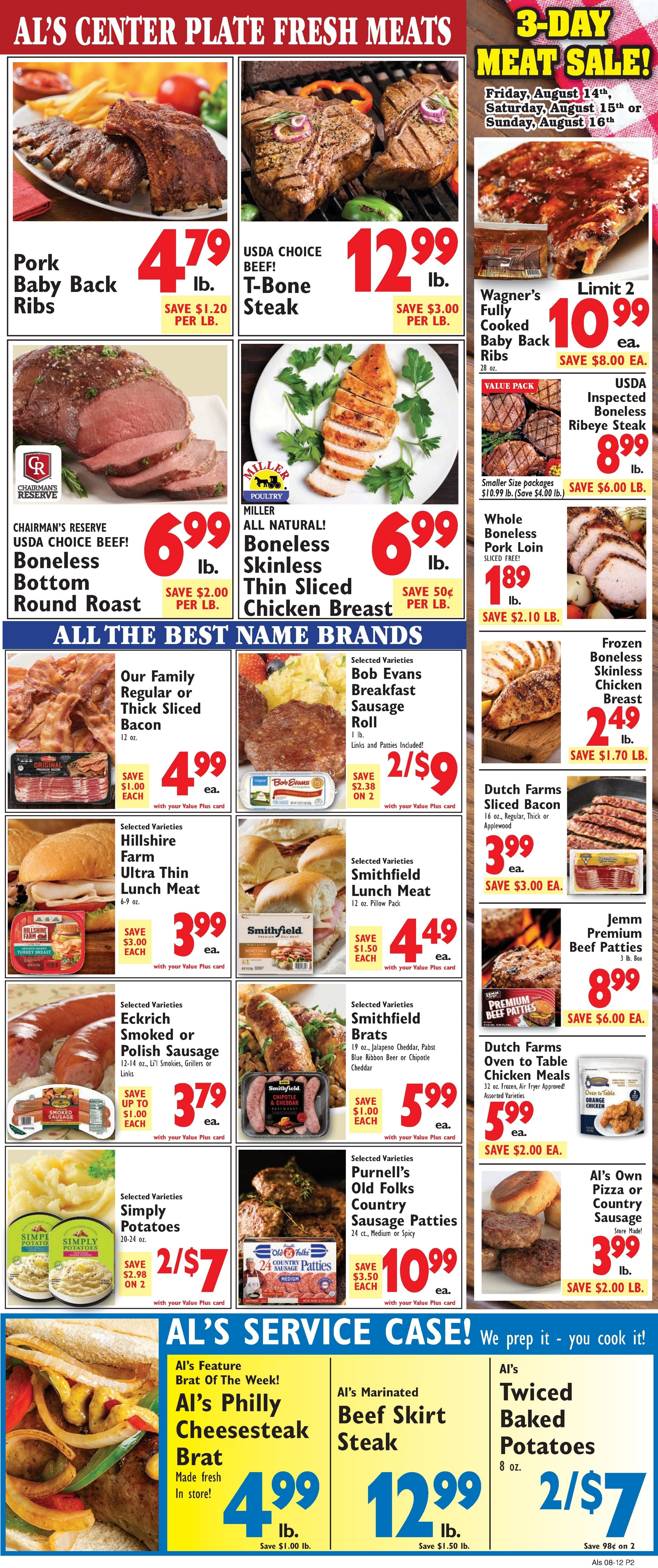 Al's Supermarket (Indiana) Weekly Ad August 12 - 18, 2026