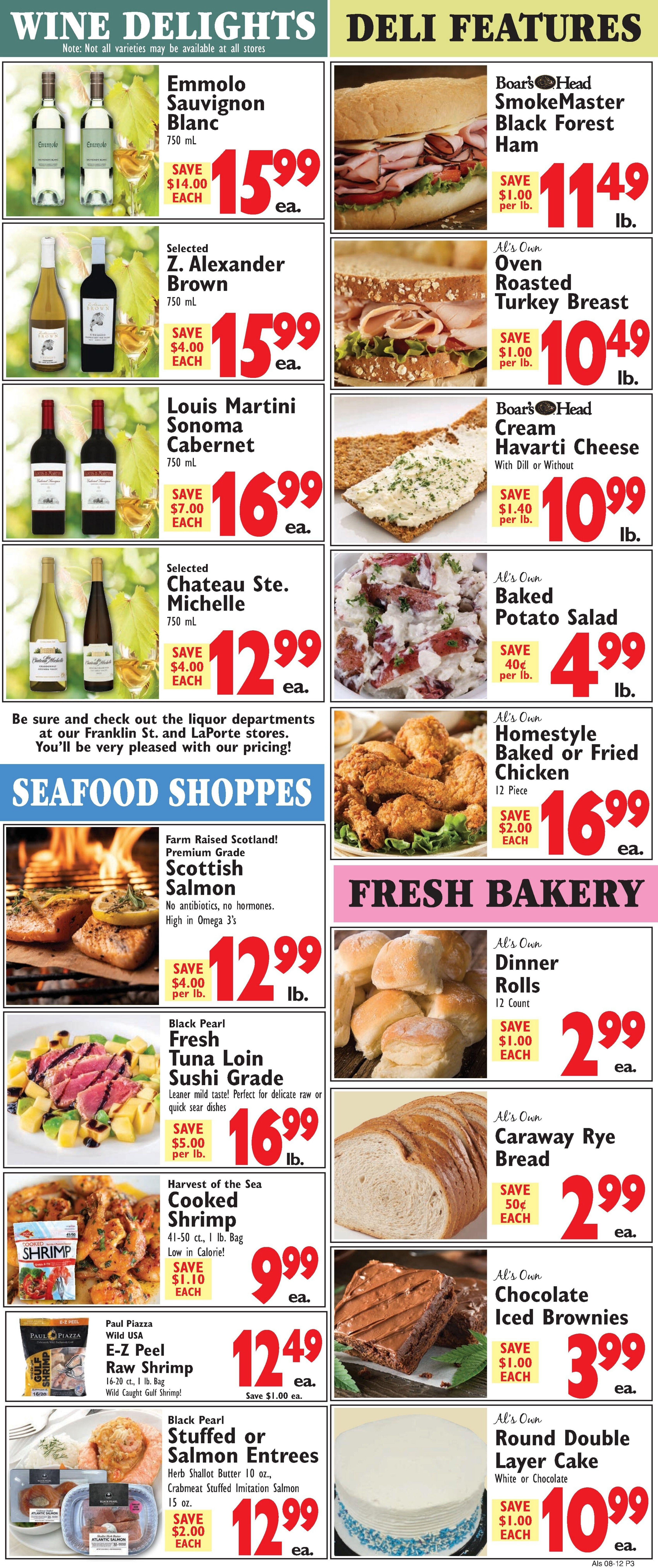 Al's Supermarket (Indiana) Weekly Ad August 12 - 18, 2026