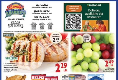 Randy's Neighborhood Market (Wisconsin) Weekly Ad August 12 - 18, 2026