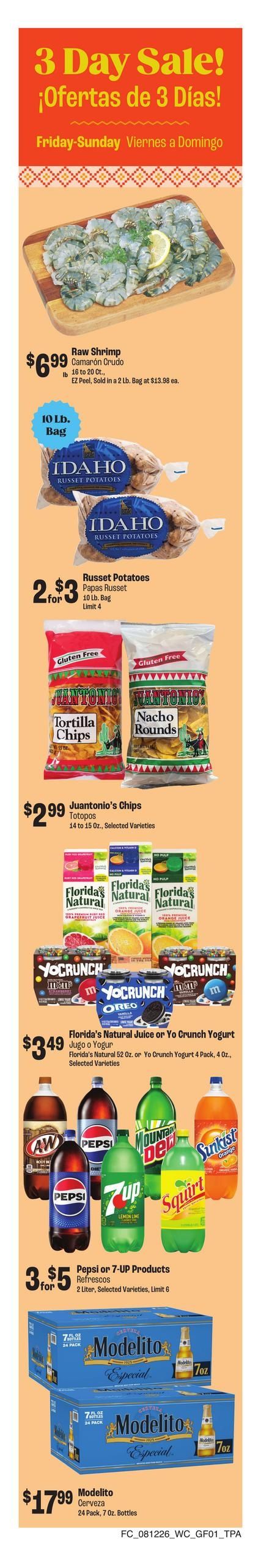 Food City (Surprise–Phoenix Area, AZ) Weekly Ad August 12 - 18, 2026