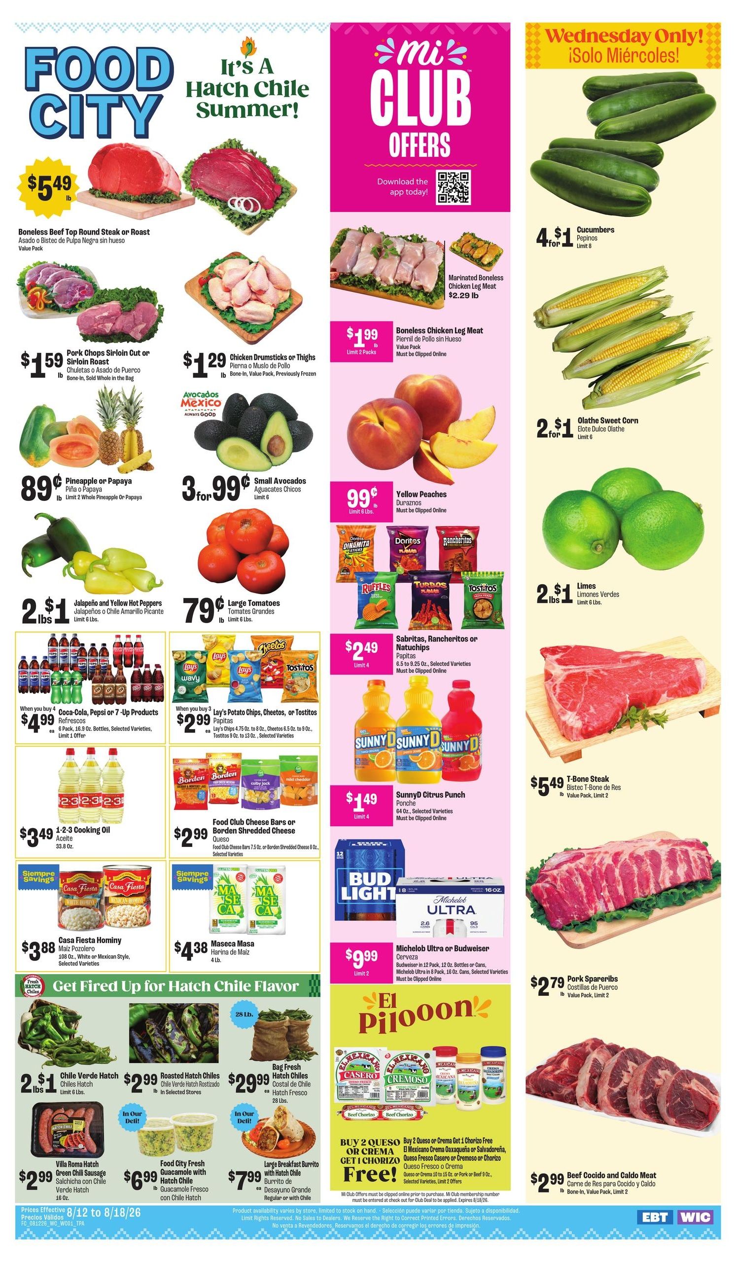 Food City (Surprise–Phoenix Area, AZ) Weekly Ad August 12 - 18, 2026