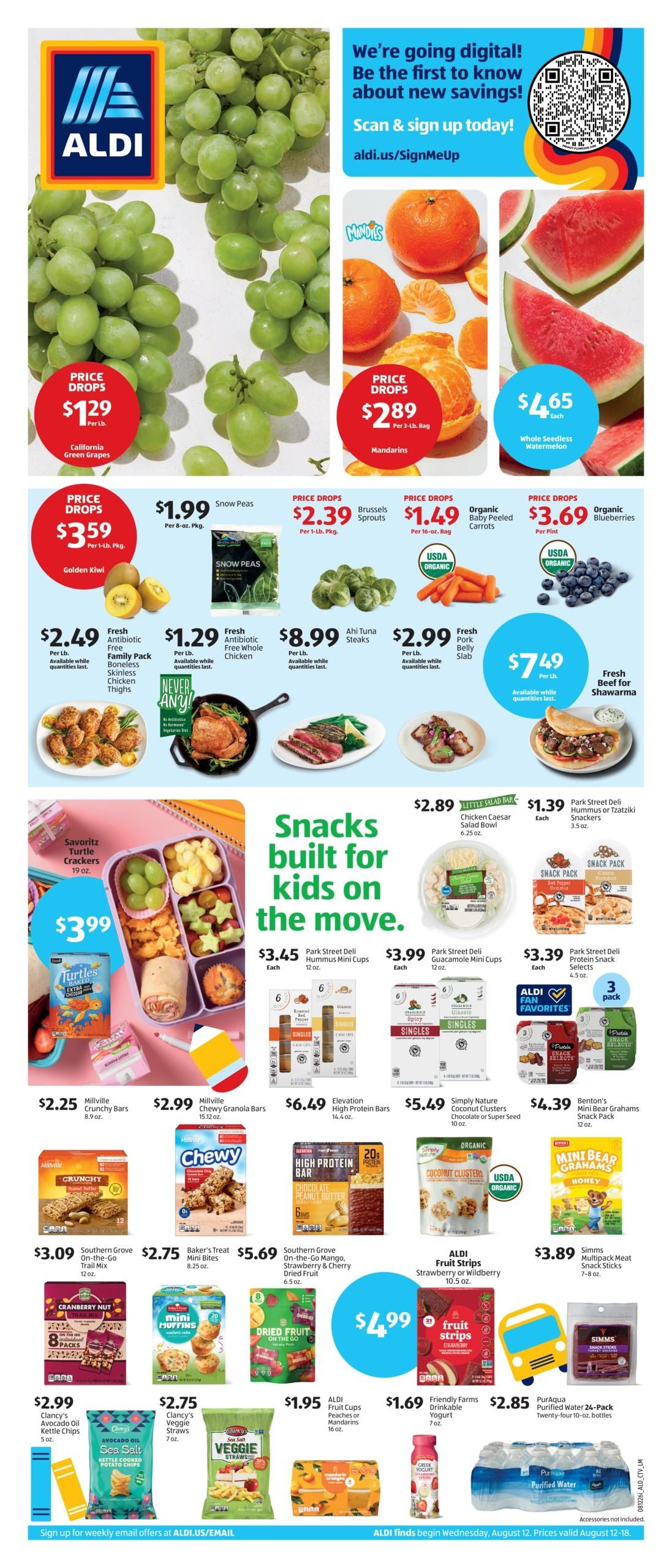 ALDI (Bayville Area, NJ) Weekly Ad August 12 - 18, 2026
