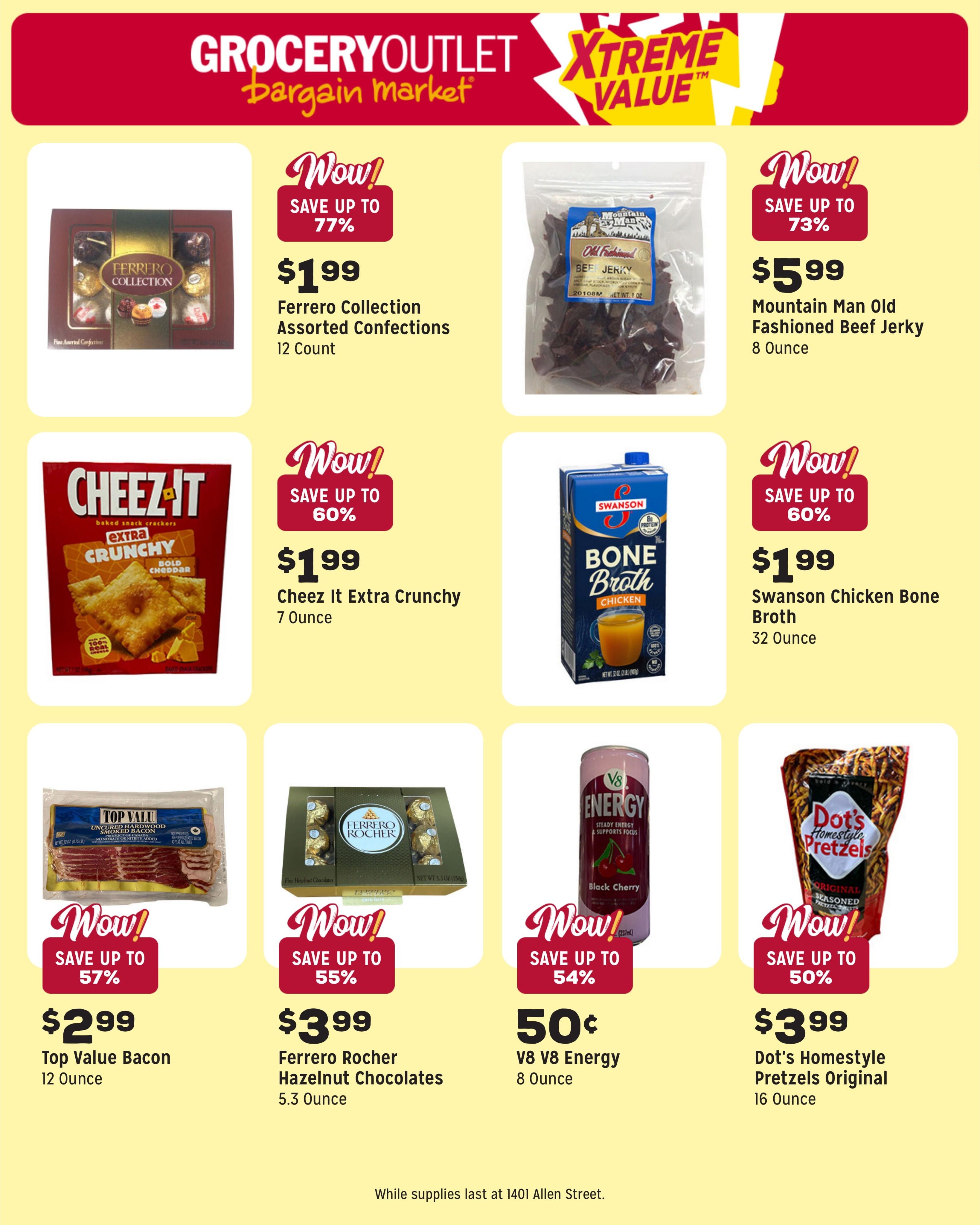 Grocery Outlet (Allentown–Lehigh Valley Area, PA) Weekly Ad August 12 - 18, 2026