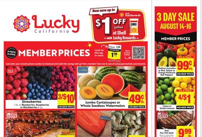 Lucky Supermarkets (CA) Weekly Ad August 12 - 18, 2026