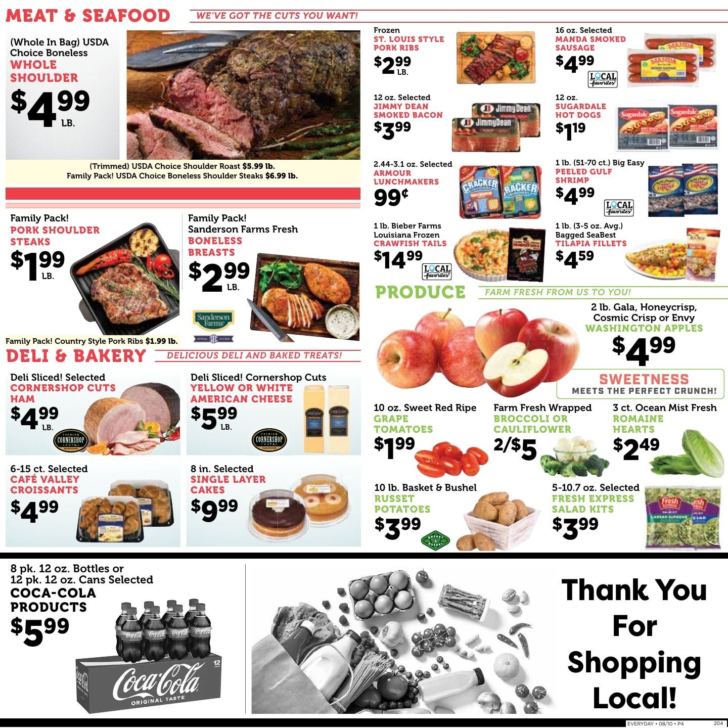 Cade's Market Weekly Ad August 12 - 18, 2026