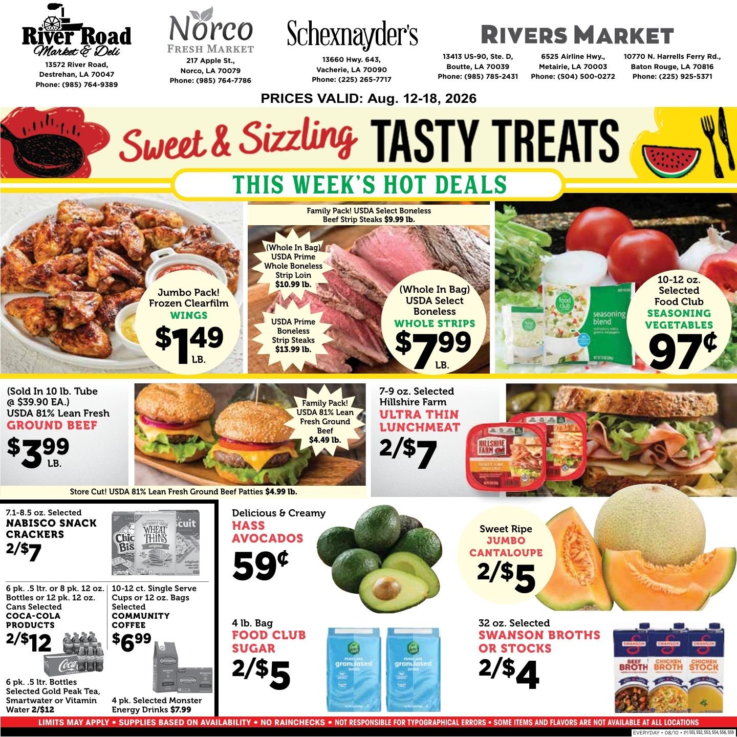 Rivers Market Weekly Ad August 12 - 18, 2026