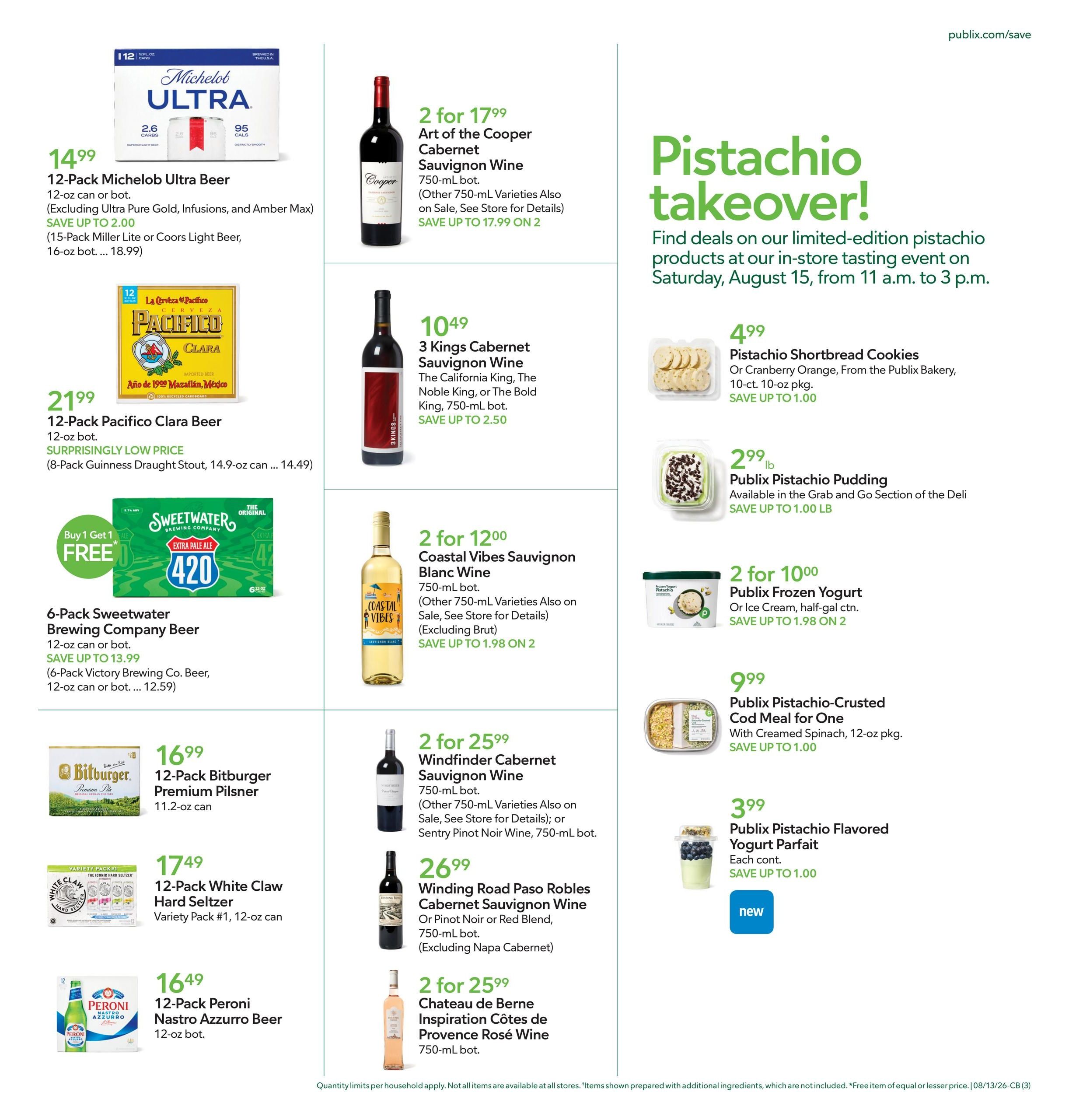 Publix (Loris–Myrtle Beach Area, SC) Weekly Ad August 12 - 18, 2026