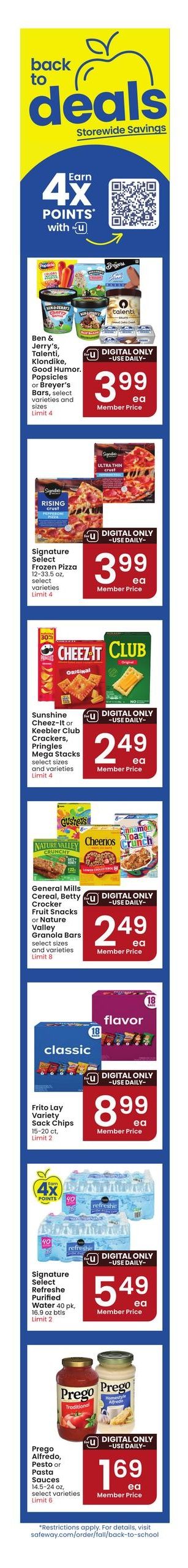 Safeway (Hot Springs-Sheridan Area, MT) Weekly Ad August 12 - 18, 2026