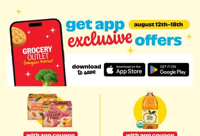 Grocery Outlet (White Salmon Area, WA) Weekly Ad August 12 - 18, 2026