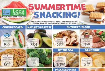 Lee's Market Weekly Ad August 14 - 20, 2026