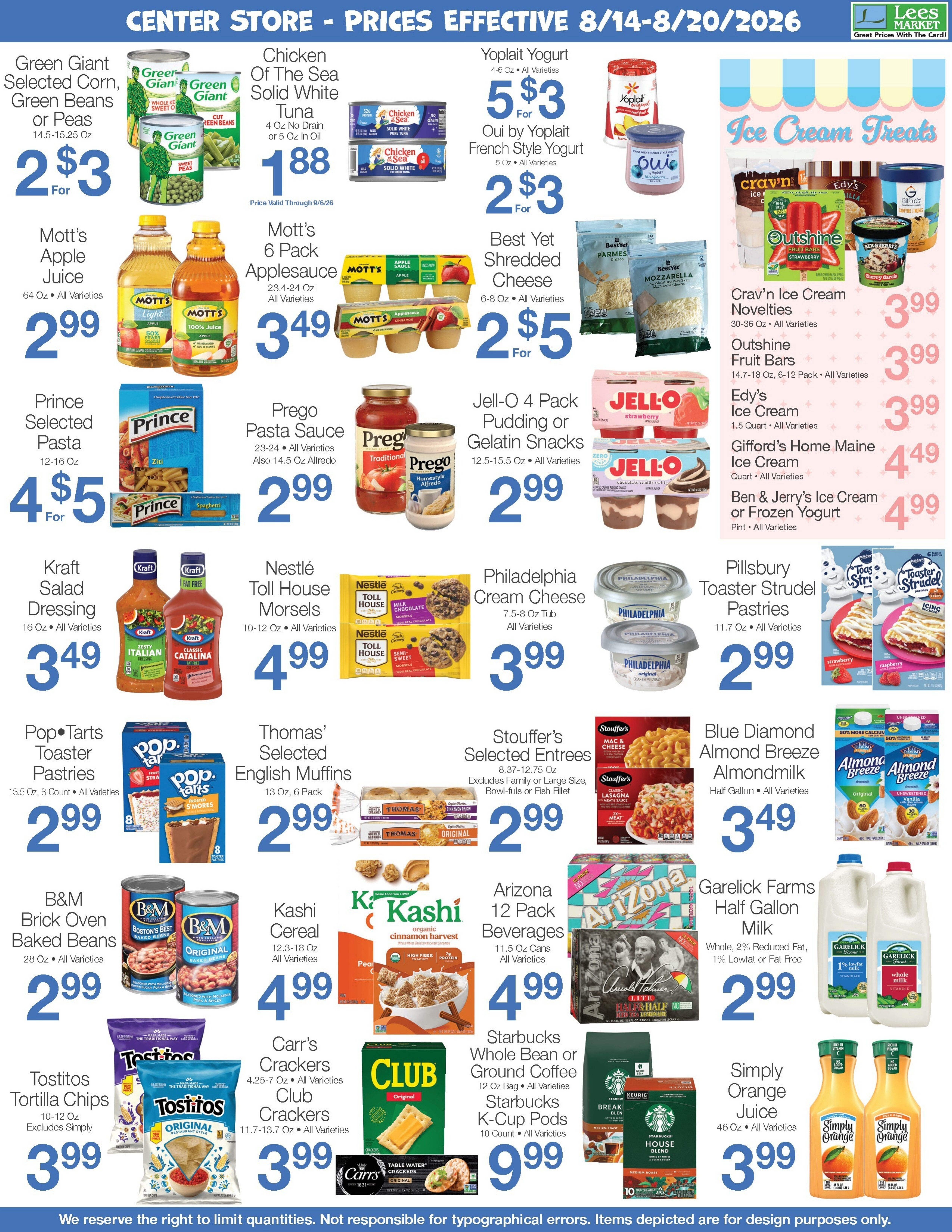 Lee's Market Weekly Ad August 14 - 20, 2026