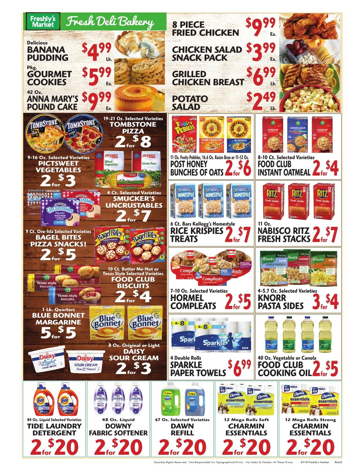 Freshly's Market Weekly Ad August 12 - 18, 2026