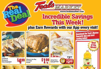 Teal's Market (Albany, Cold Spring and Spicer, MN) Weekly Ad August 12 - 18, 2026