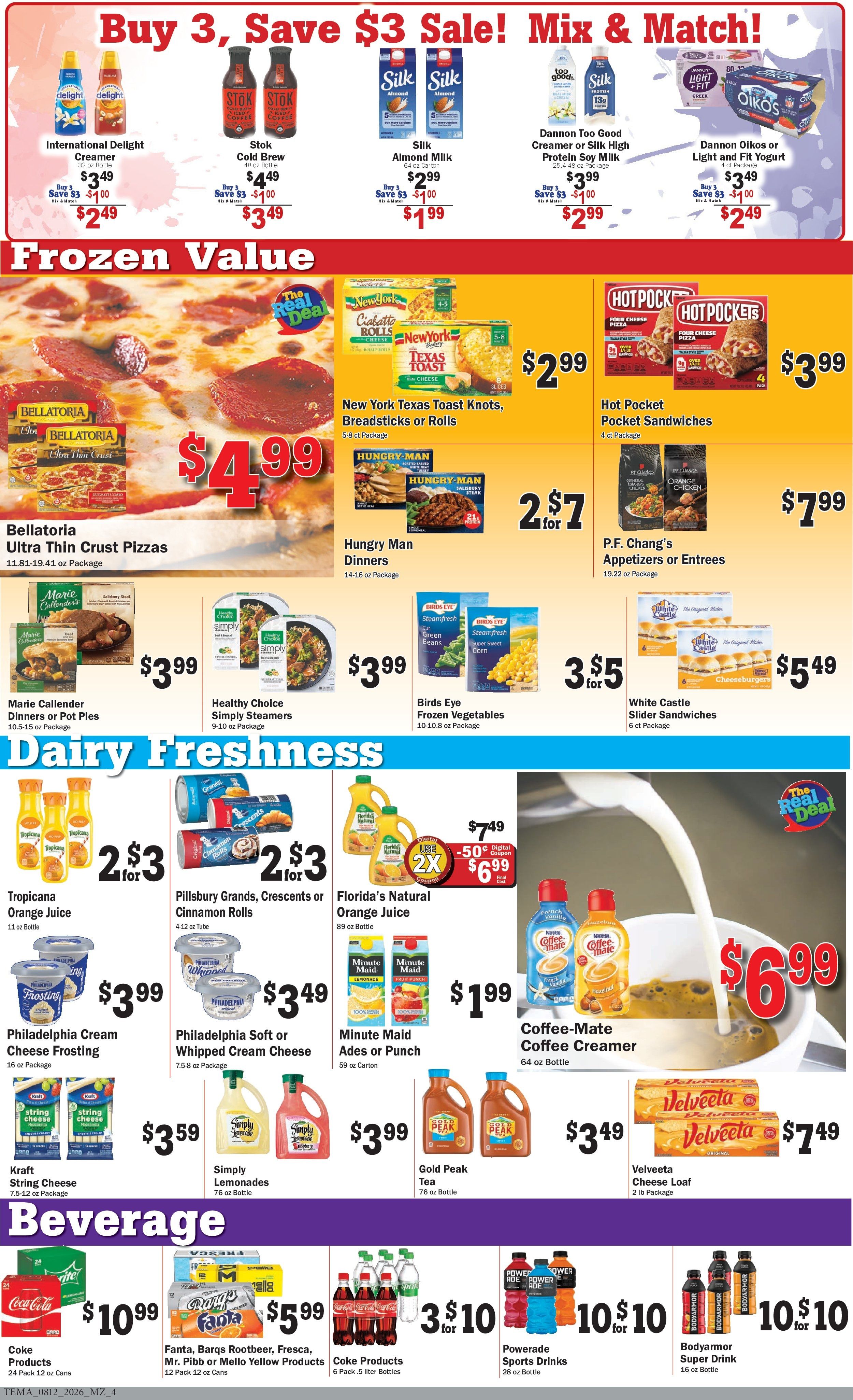 Teal's Market (Albany, Cold Spring and Spicer, MN) Weekly Ad August 12 - 18, 2026