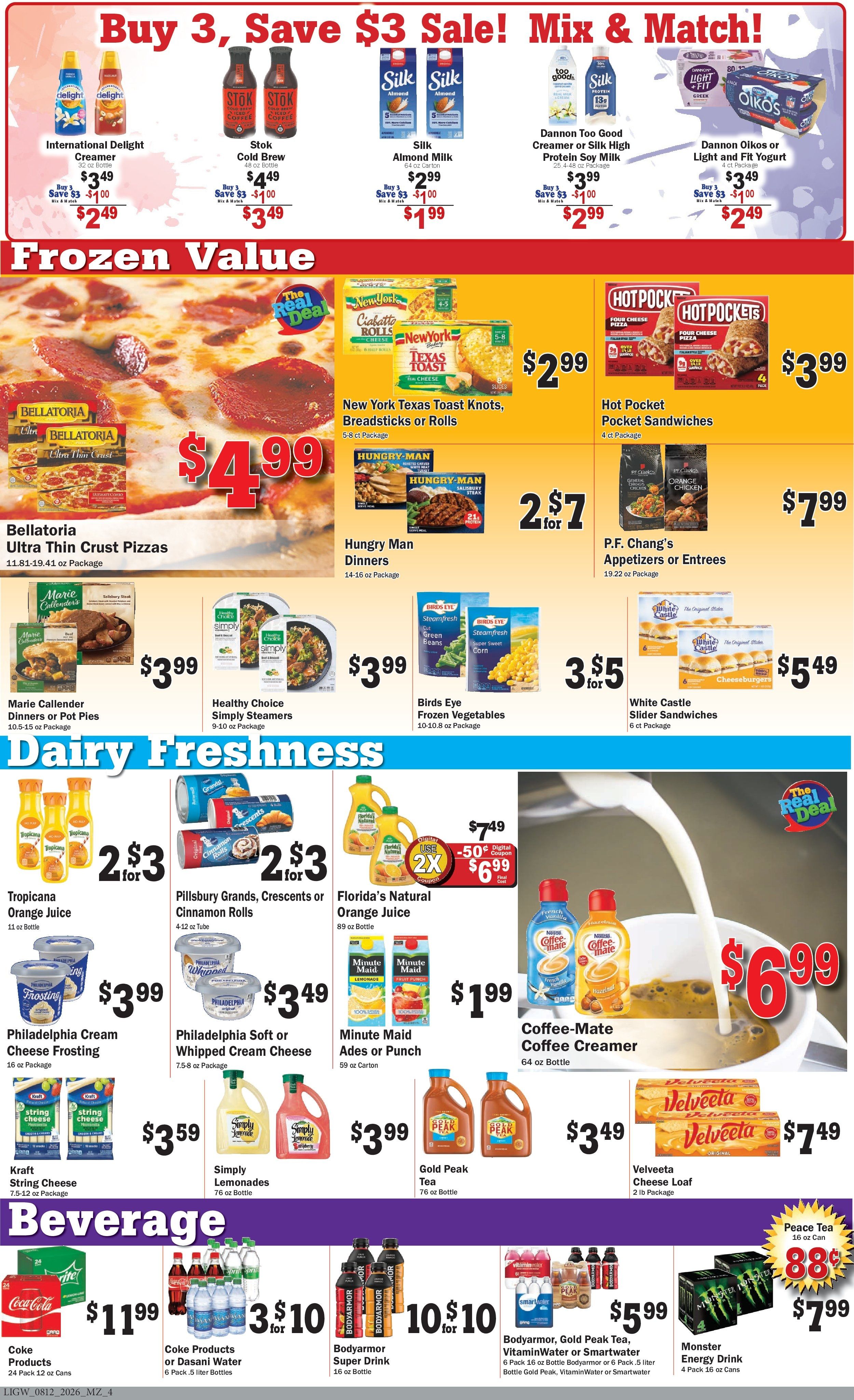 Teal's Market (North Dakota) Weekly Ad August 12 - 18, 2026