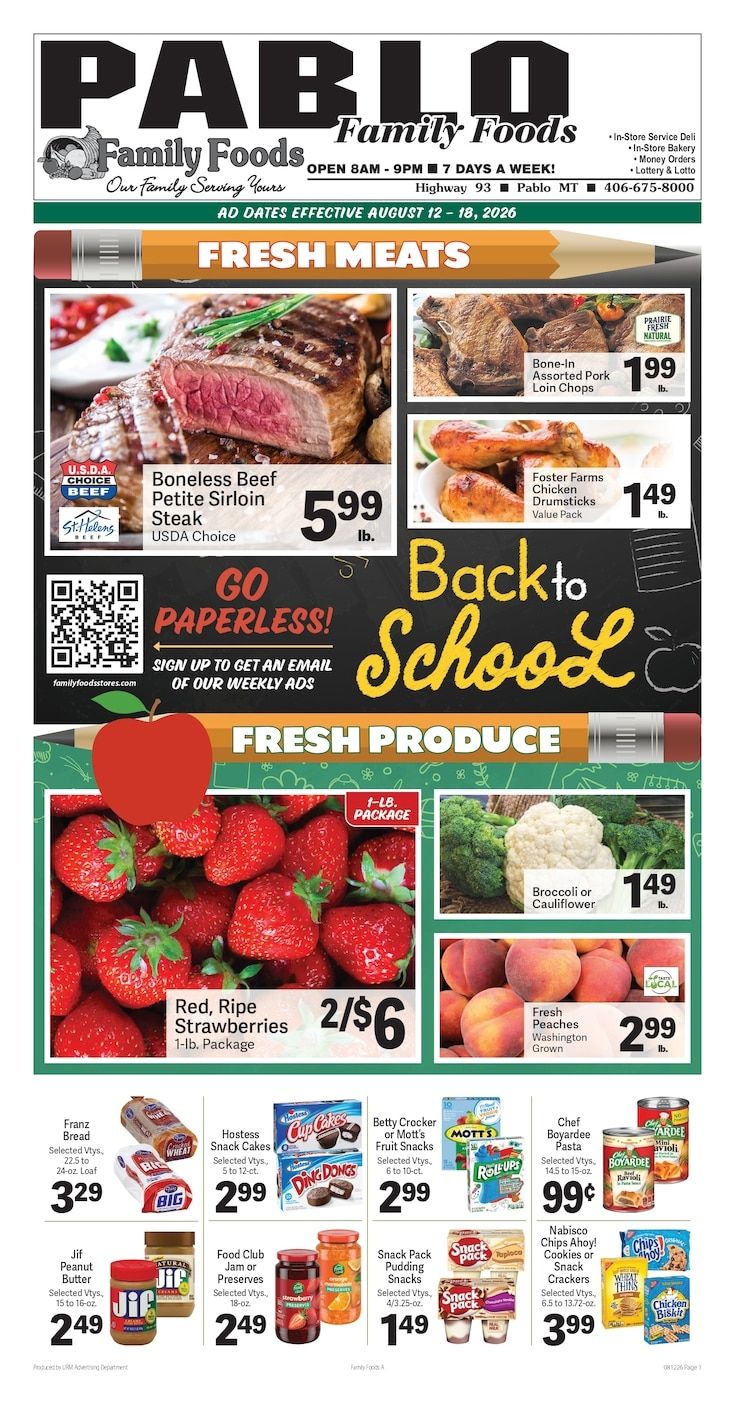 Pablo Family Foods Weekly Ad August 12 - 18, 2026