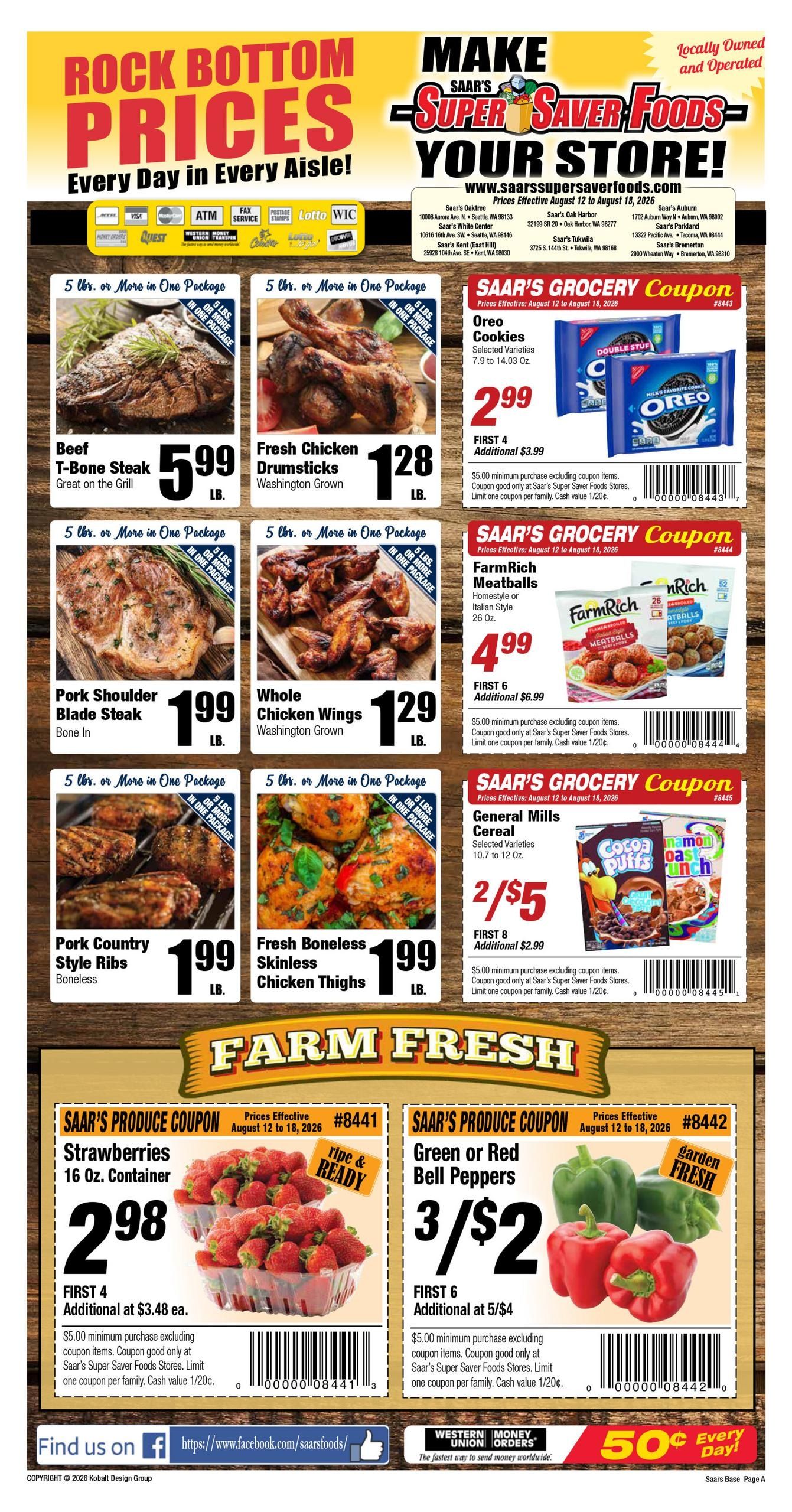 Super Saver Foods Weekly Ad August 12 - 18, 2026