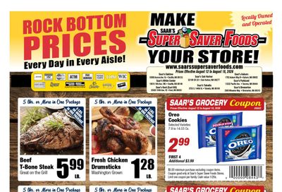 Super Saver Foods Weekly Ad August 12 - 18, 2026