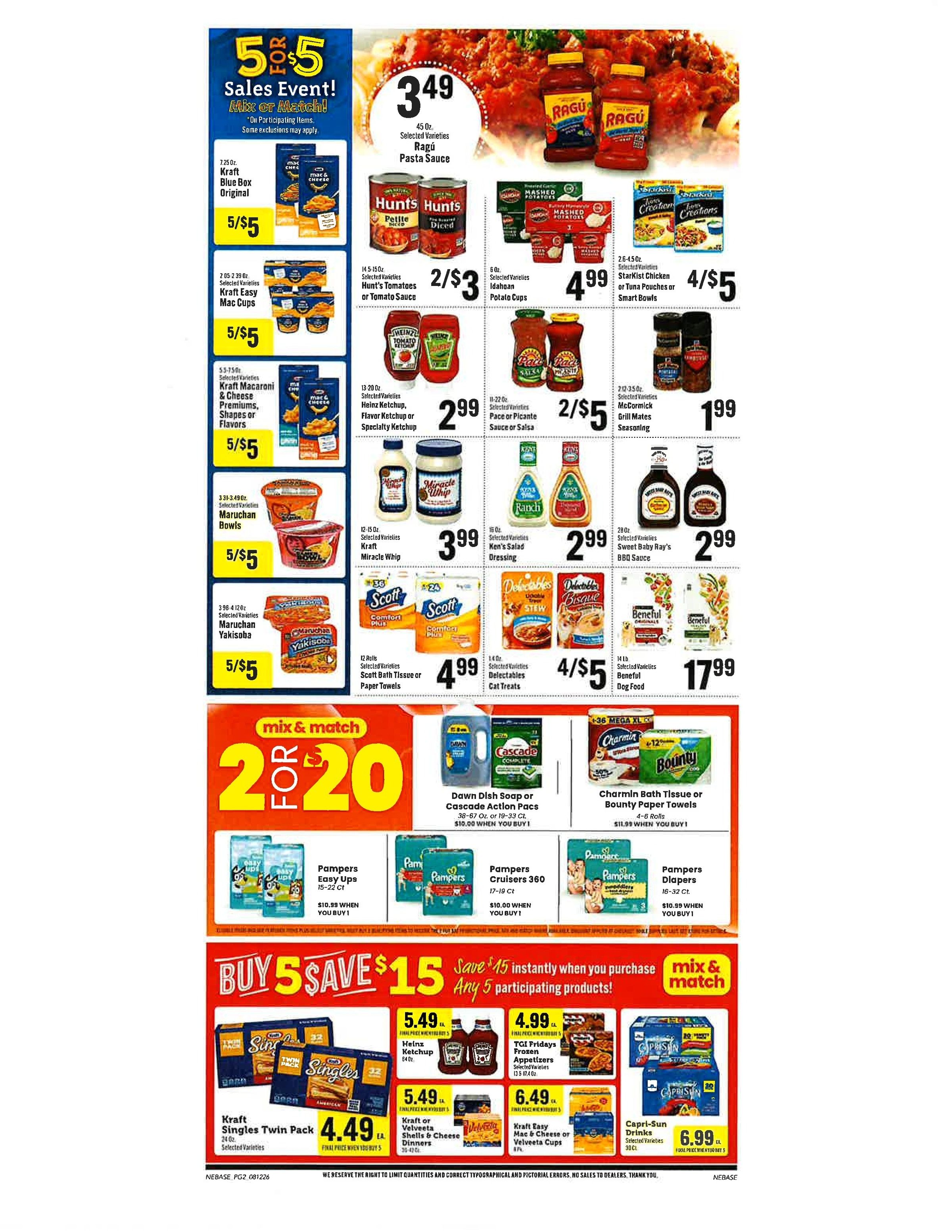 Pac N Save Weekly Ad August 12 - 18, 2026