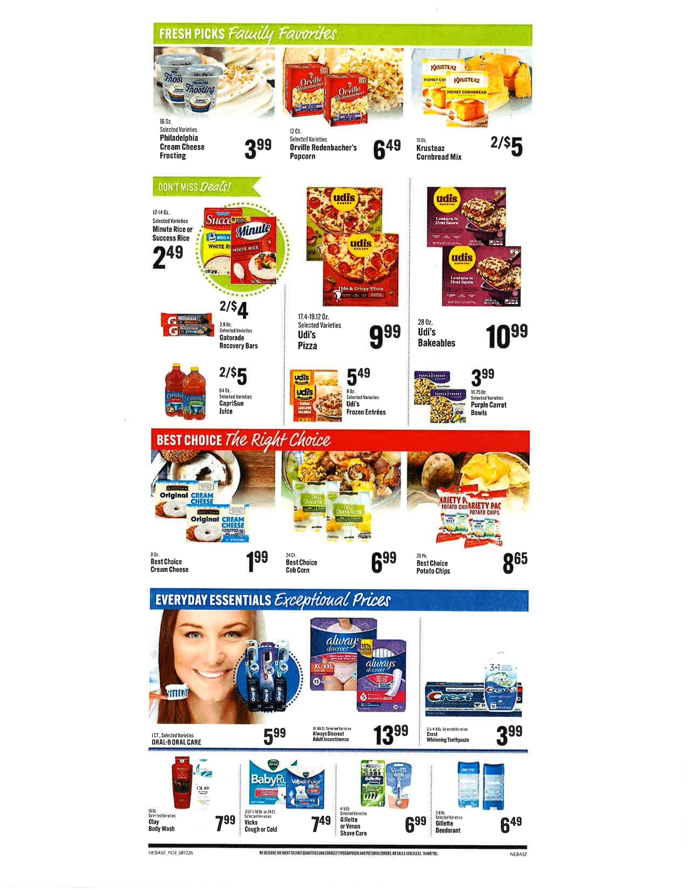 Pac N Save Weekly Ad August 12 - 18, 2026