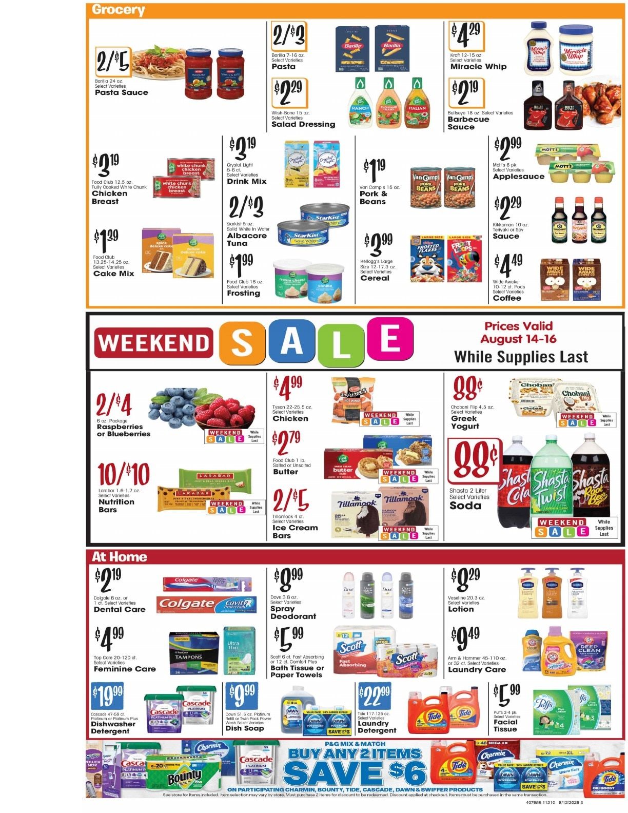Panaca Market Weekly Ad August 12 - 18, 2026
