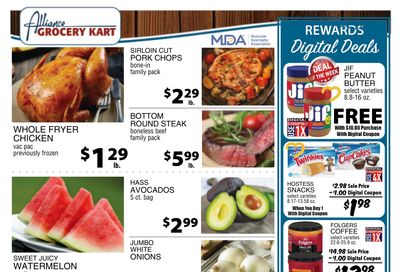 Alliance Grocery Kart Weekly Ad August 12 - 18, 2026