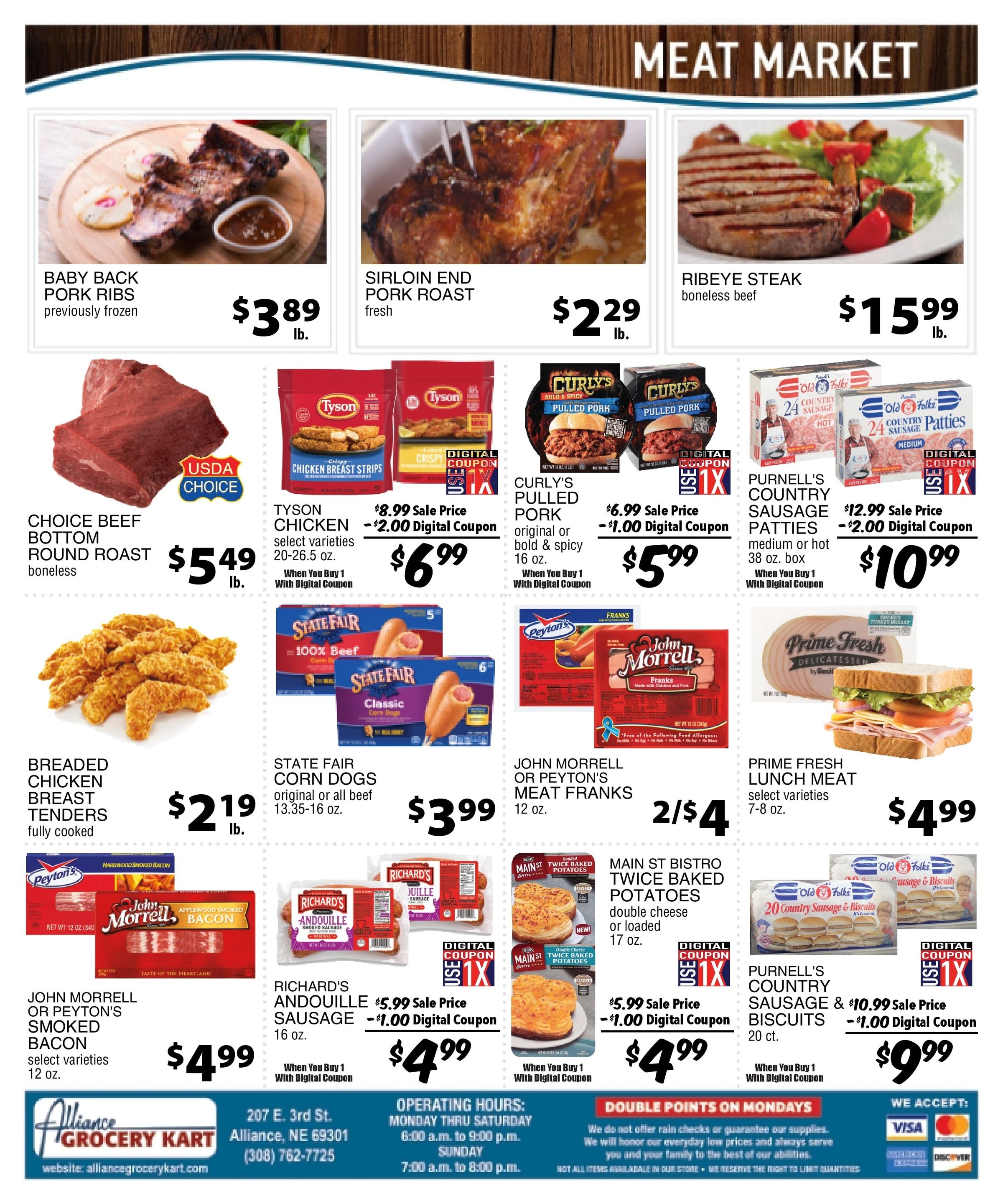 Alliance Grocery Kart Weekly Ad August 12 - 18, 2026