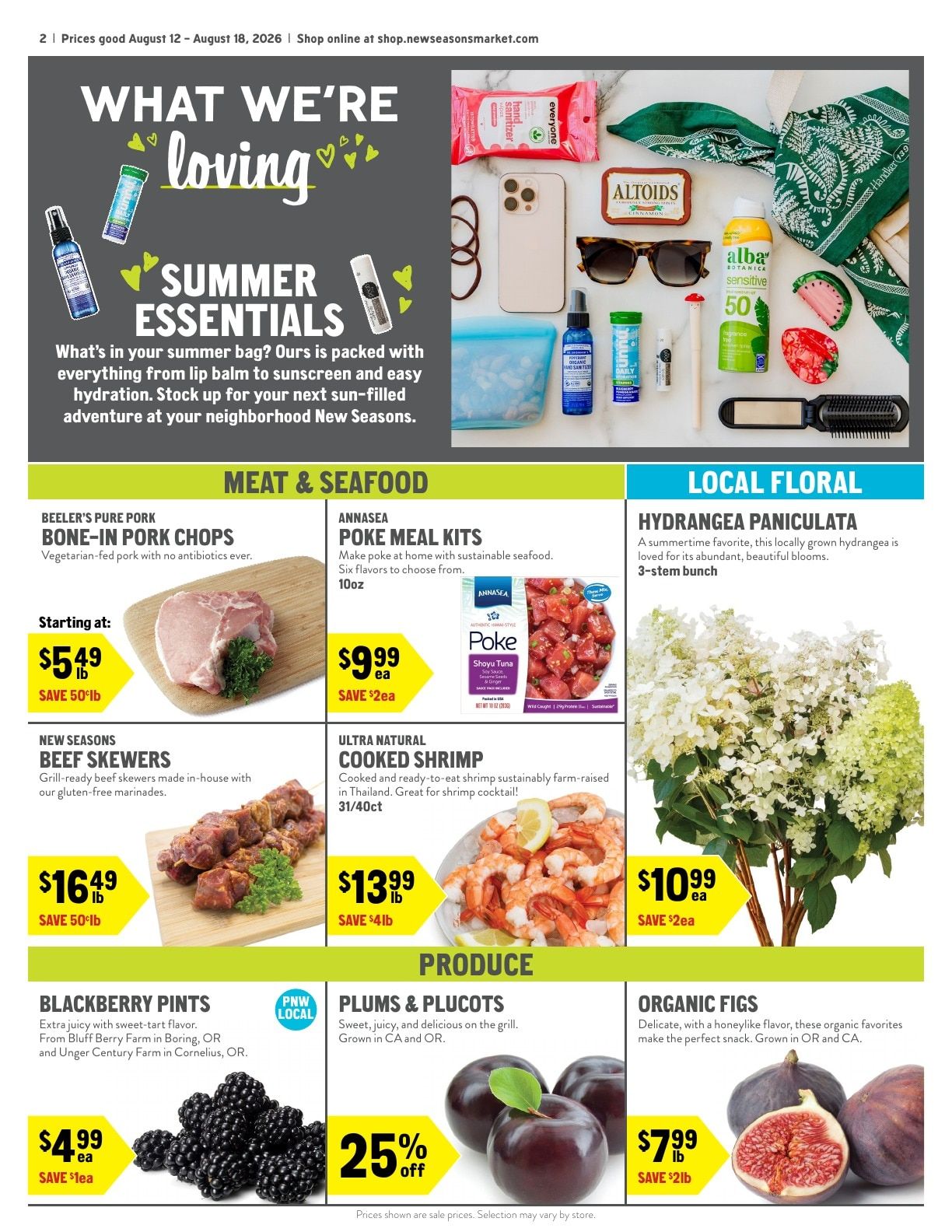 New Seasons Market Weekly Ad August 12 - 18, 2026