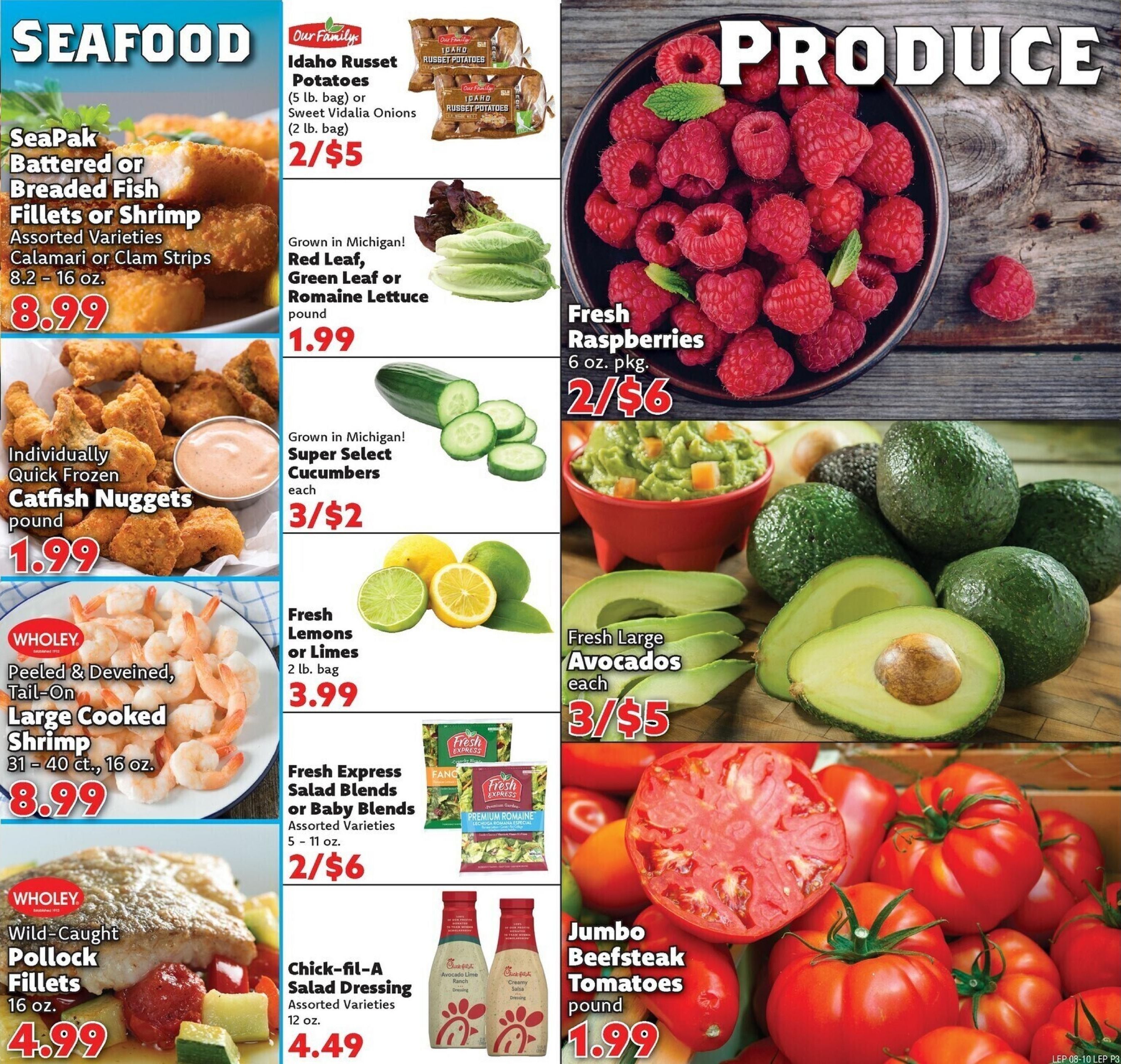 Leppinks Food Centers Weekly Ad August 10 - 16, 2026