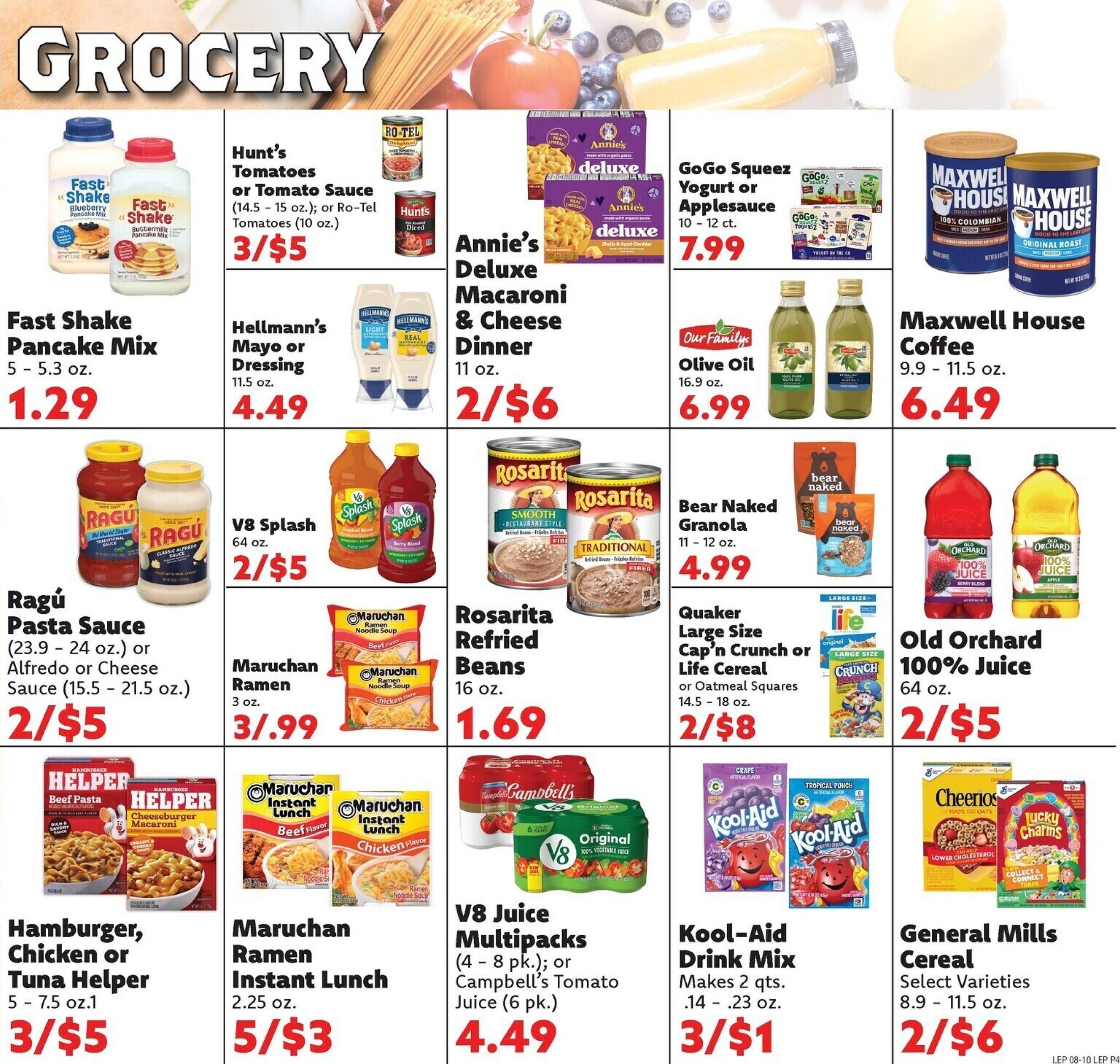 Leppinks Food Centers Weekly Ad August 10 - 16, 2026