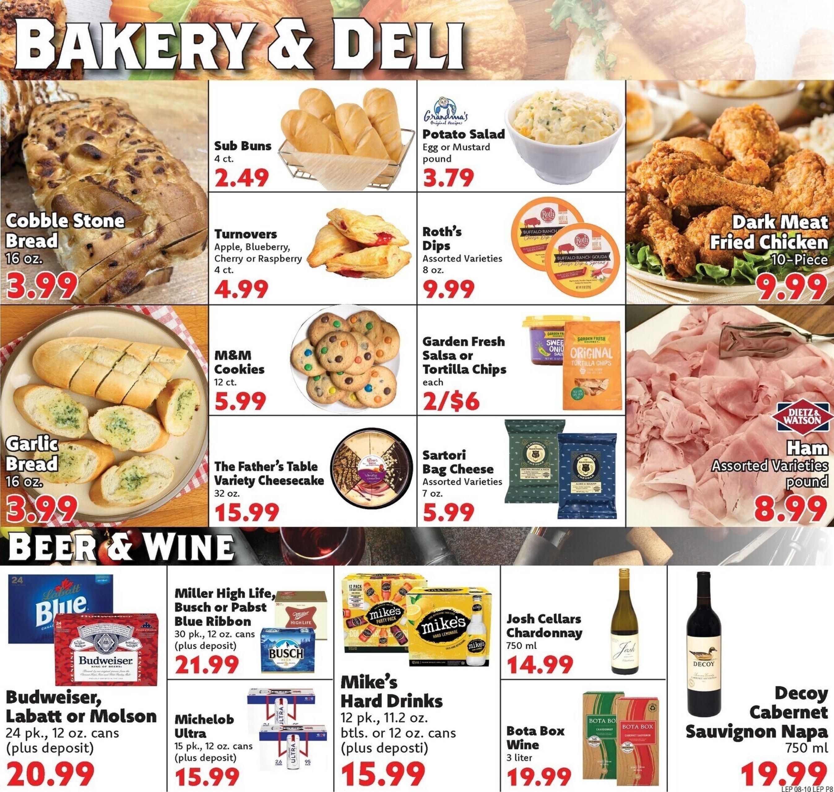 Leppinks Food Centers Weekly Ad August 10 - 16, 2026