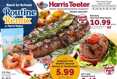 Harris Teeter (Virginia Beach–Chesapeake Area, VA) Weekly Ad August 12 - 18, 2026