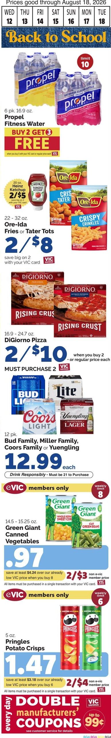Harris Teeter (Virginia Beach–Chesapeake Area, VA) Weekly Ad August 12 - 18, 2026