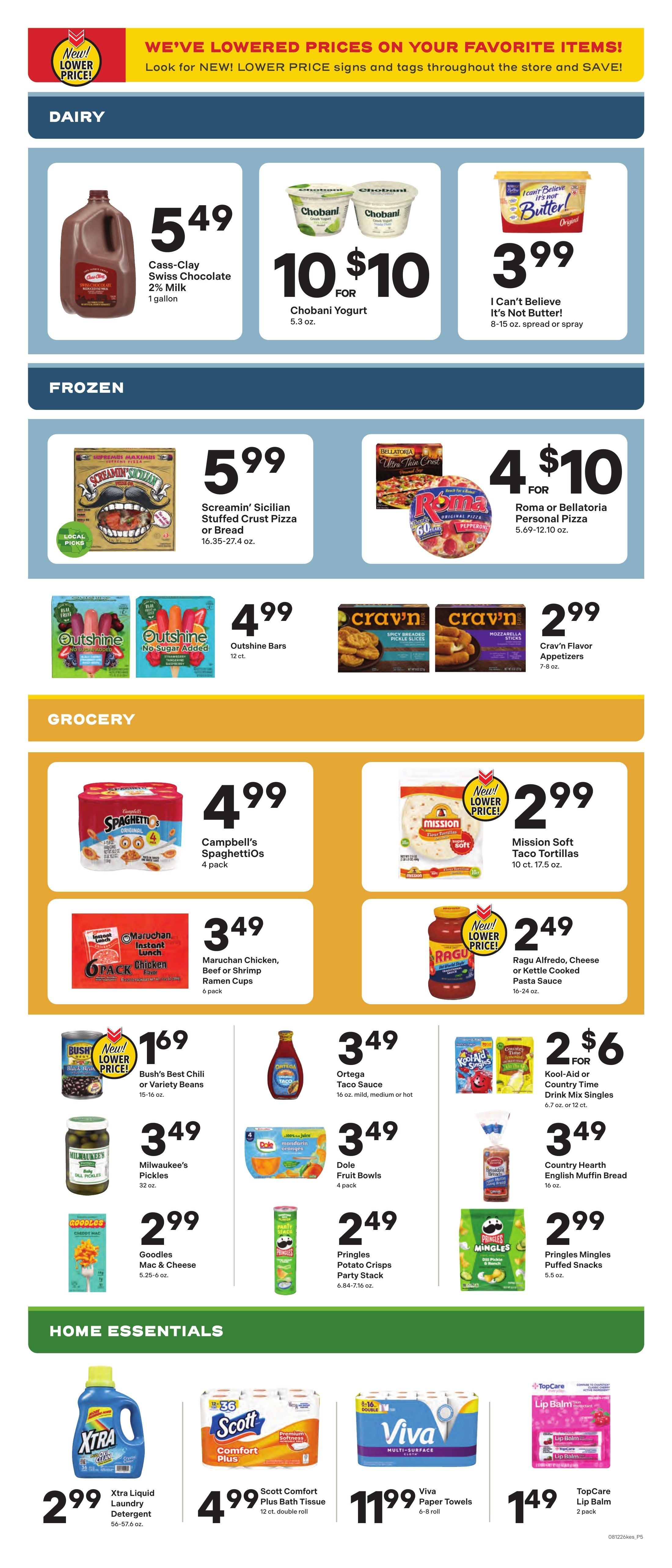 Kessler's Grocery Weekly Ad August 12 - 18, 2026