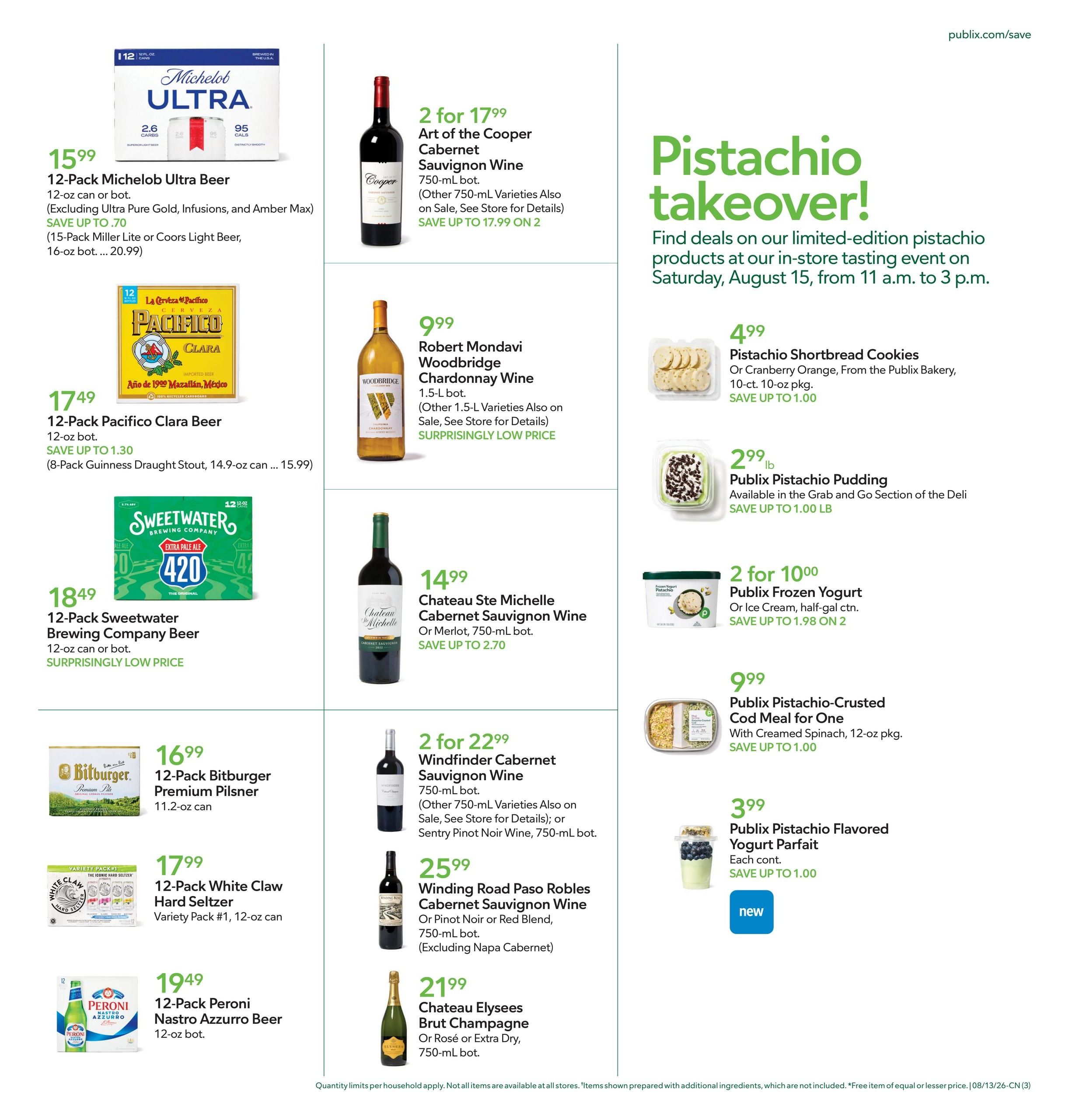 Publix (Virginia Beach–Norfolk Area, NC–VA) Weekly Ad August 12 - 18, 2026