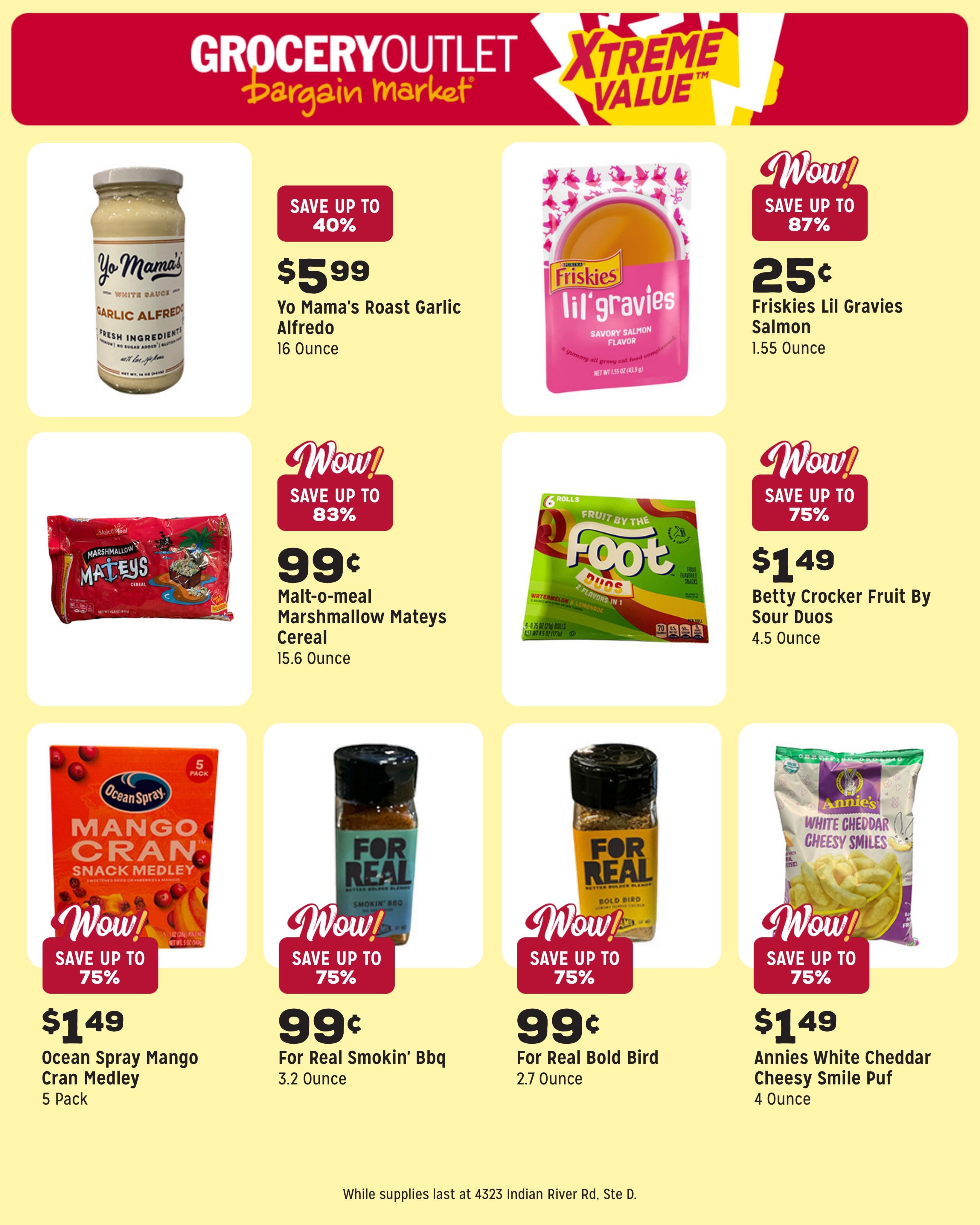 Grocery Outlet (Chesapeake–Norfolk Area, VA) Weekly Ad August 12 - 18, 2026