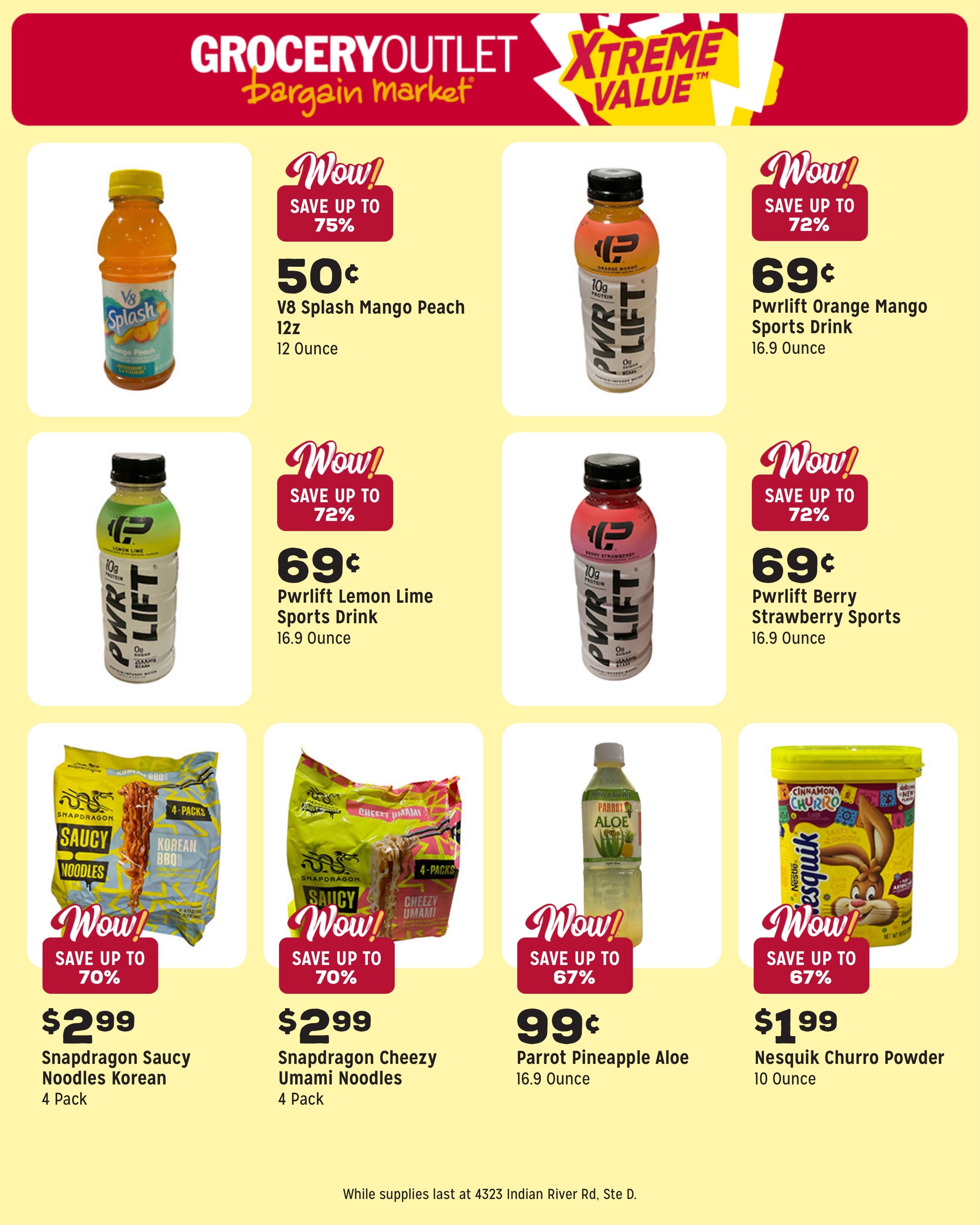 Grocery Outlet (Chesapeake–Norfolk Area, VA) Weekly Ad August 12 - 18, 2026