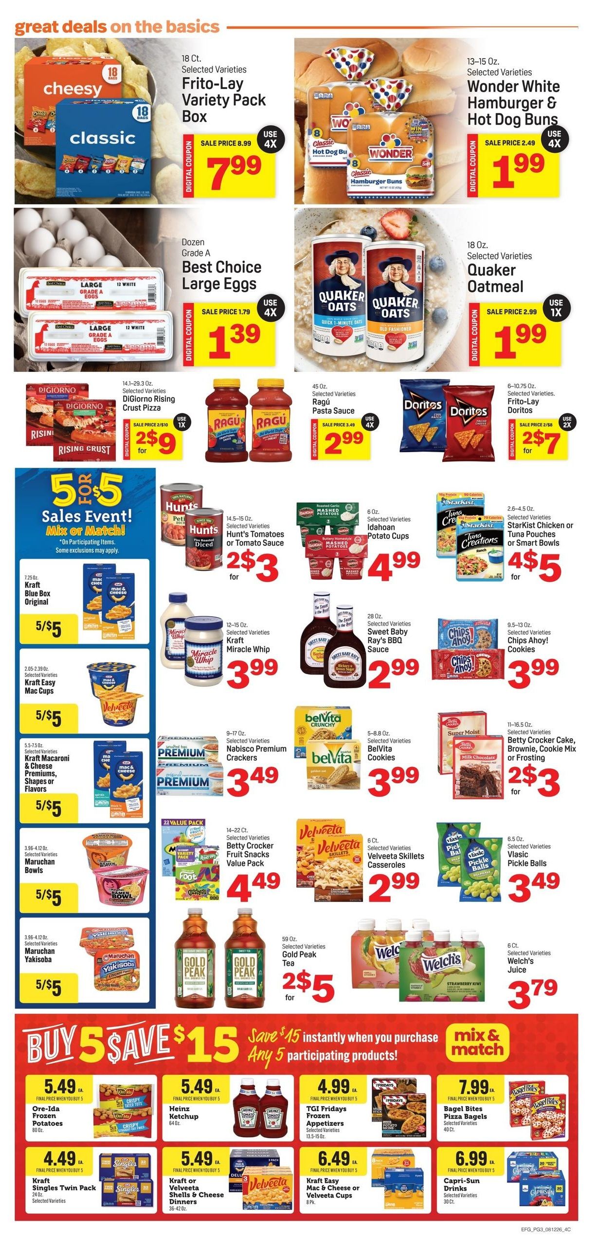 Edwards Food Giant Weekly Ad August 12 - 18, 2026