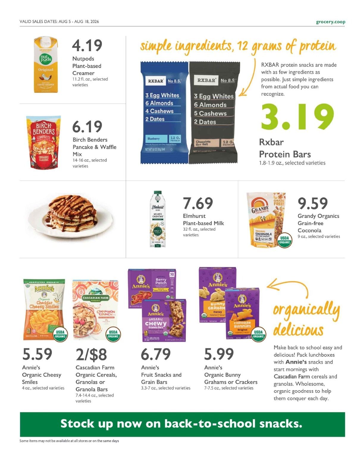 Co-op Market Grocery & Deli Co+op Deals Weekly Ad August 5 - 18, 2026