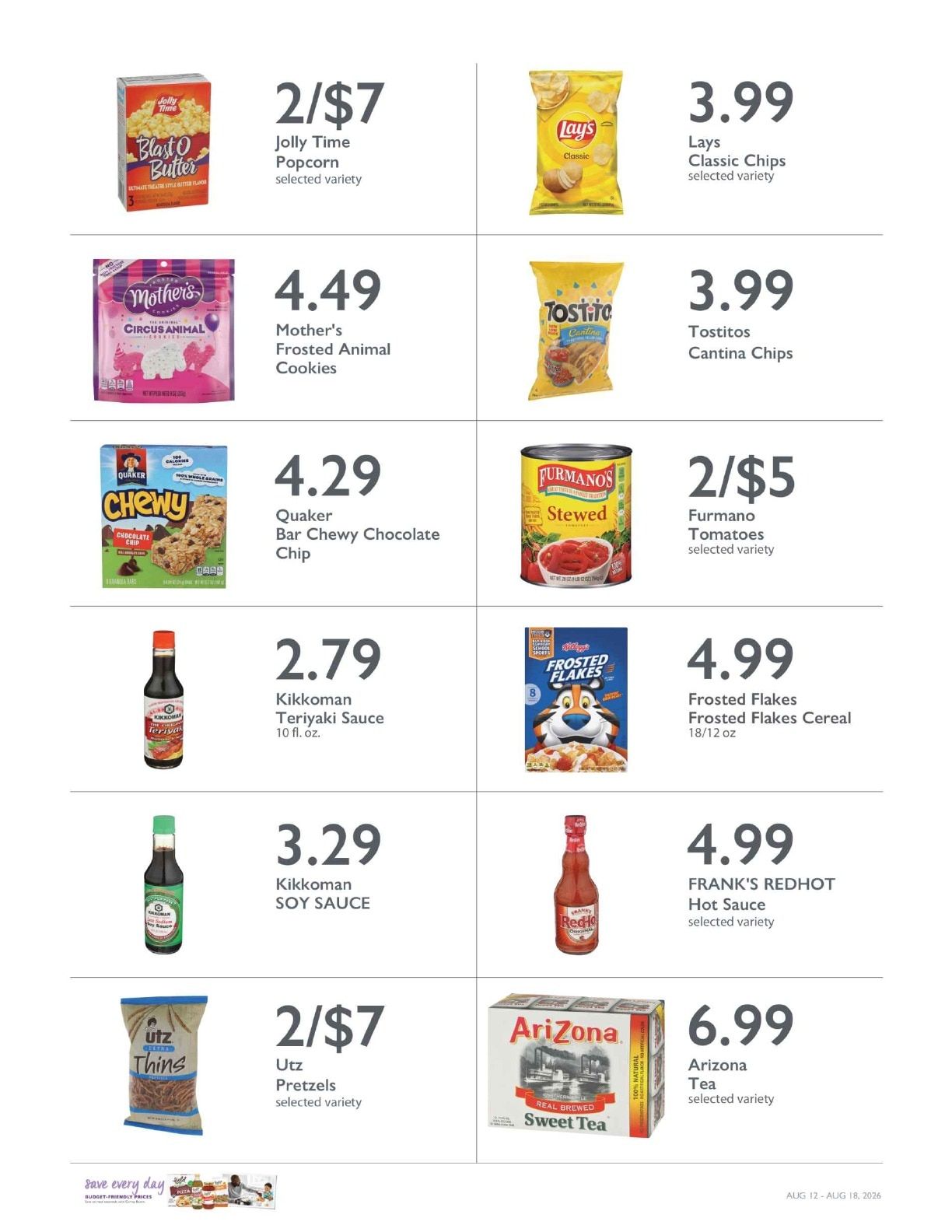 Greenbelt Co-op Supermarket and Pharmacy Grocery Weekly Ad August 12 - 18, 2026
