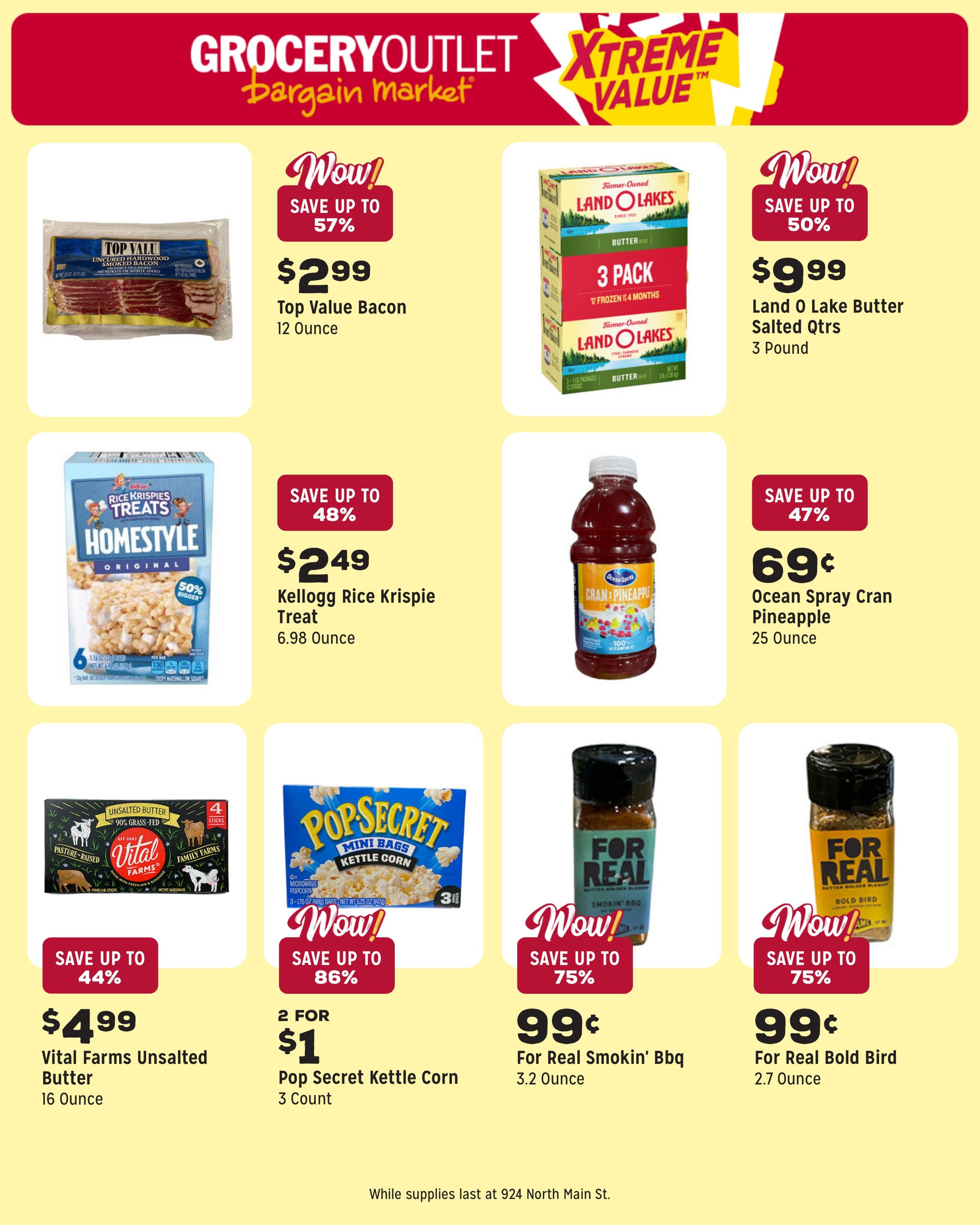 Grocery Outlet (Suffolk–Windsor Area, VA) Weekly Ad August 12 - 18, 2026