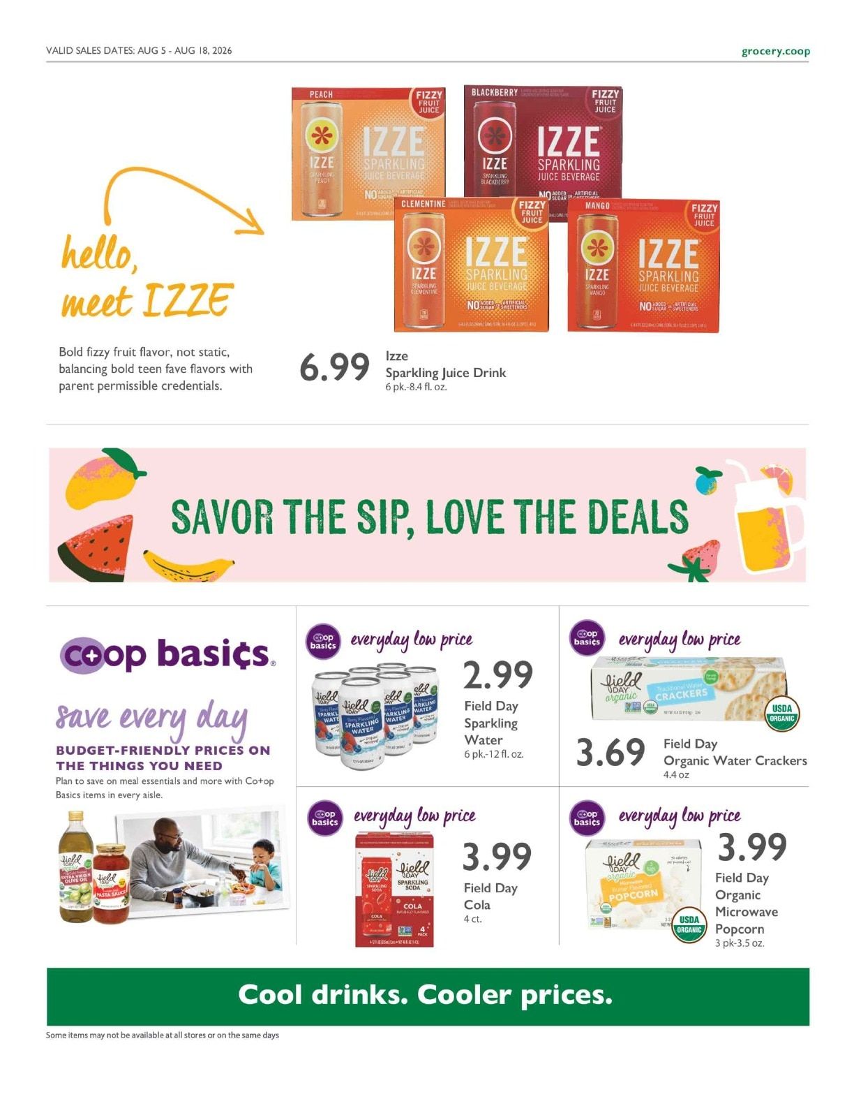 Outpost Natural Foods Co-op Co+op Deals Weekly Ad August 5 - 18, 2026