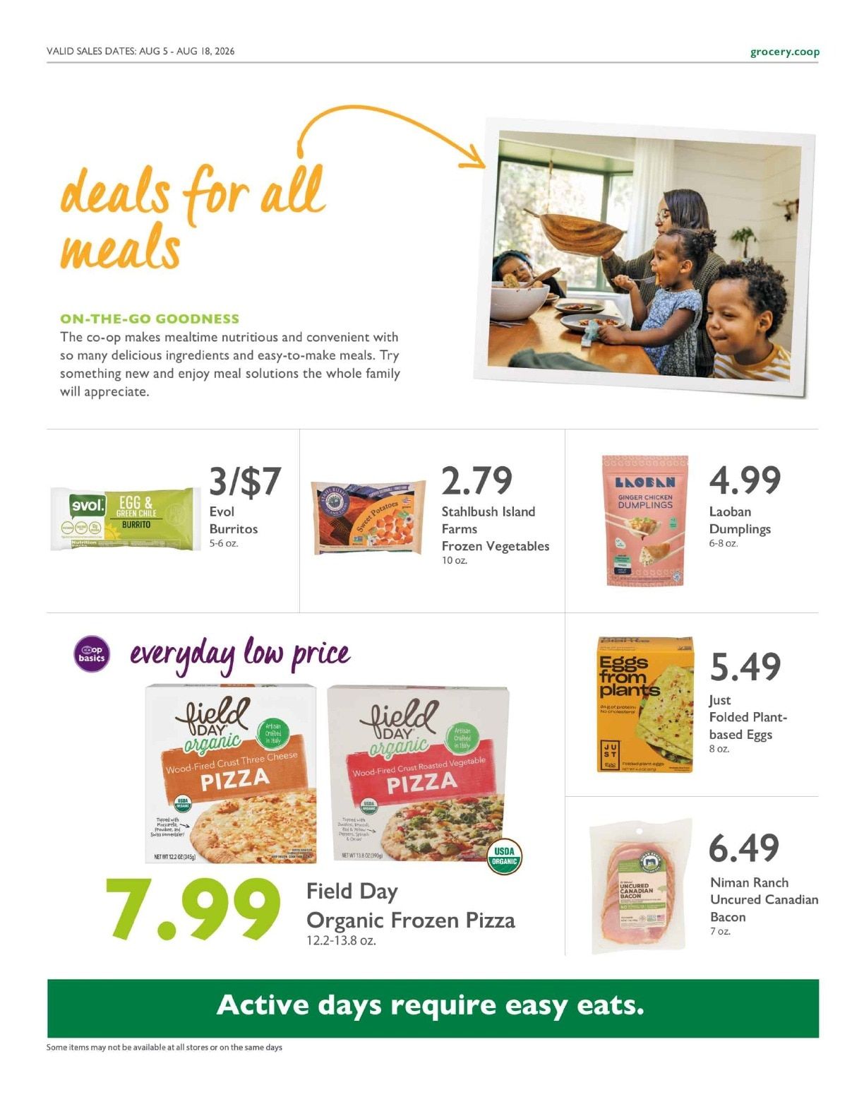 Outpost Natural Foods Co-op Co+op Deals Weekly Ad August 5 - 18, 2026