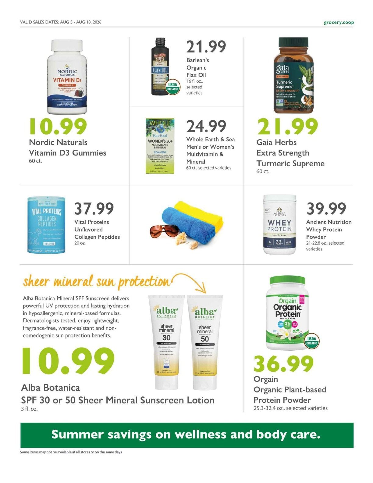 Good Tern Co-op Co+op Deals Weekly Ad August 5 - 18, 2026