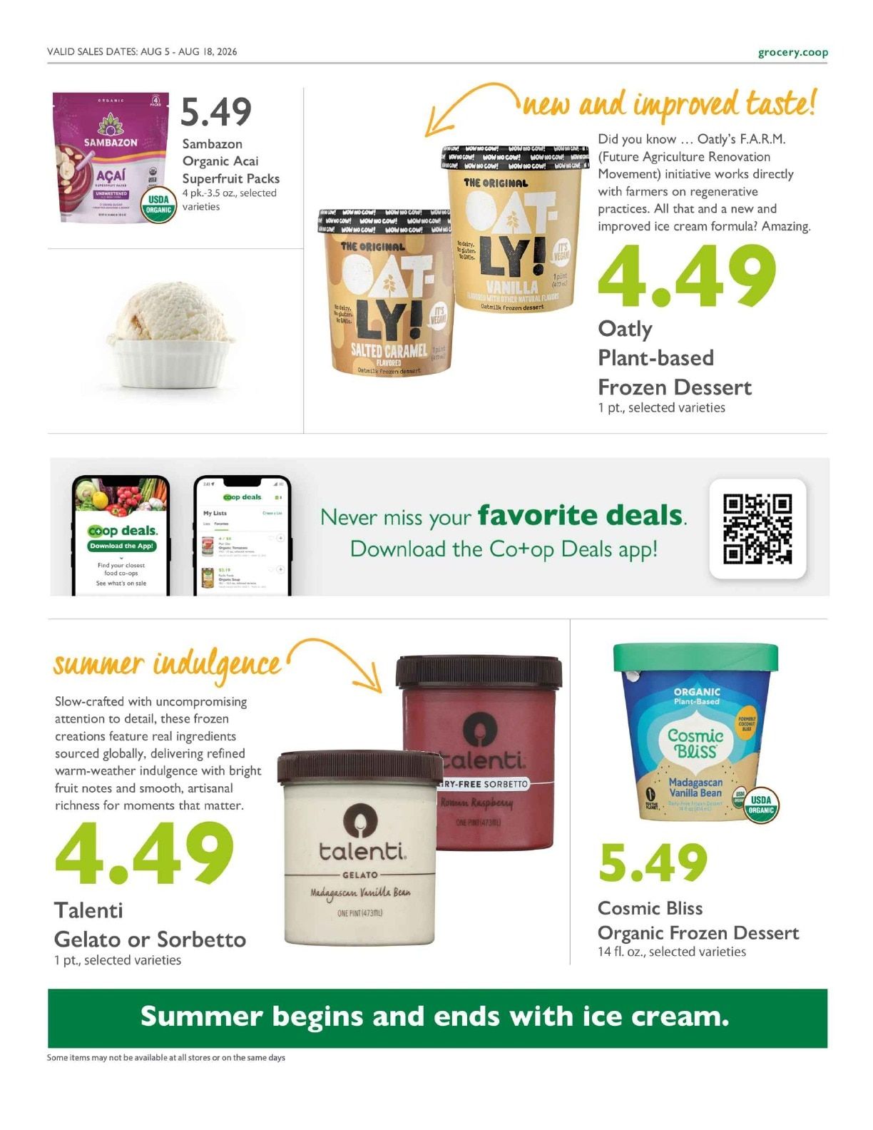 La Montañita Co-op Co+op Deals Weekly Ad August 5 - 18, 2026